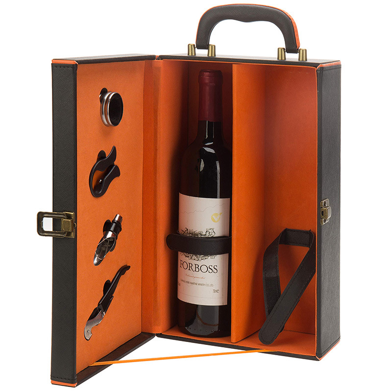 Wholesale Custom Wine Box – PU Matte Finish, 3MM MDF Durable Storage Packaging