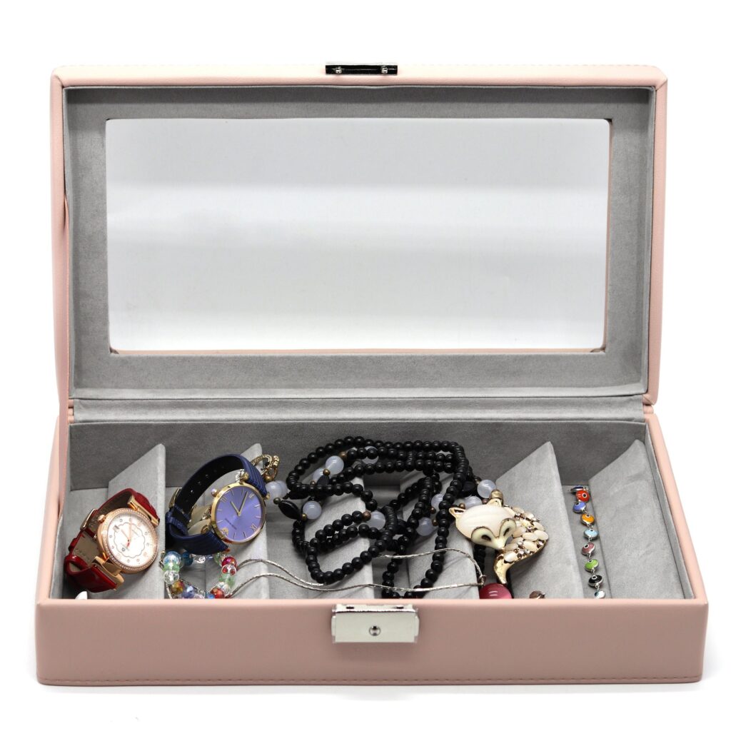 Luxury Leather Jewelry Organizer – 5MM Plastic Base, Wholesale Custom Manufacturer