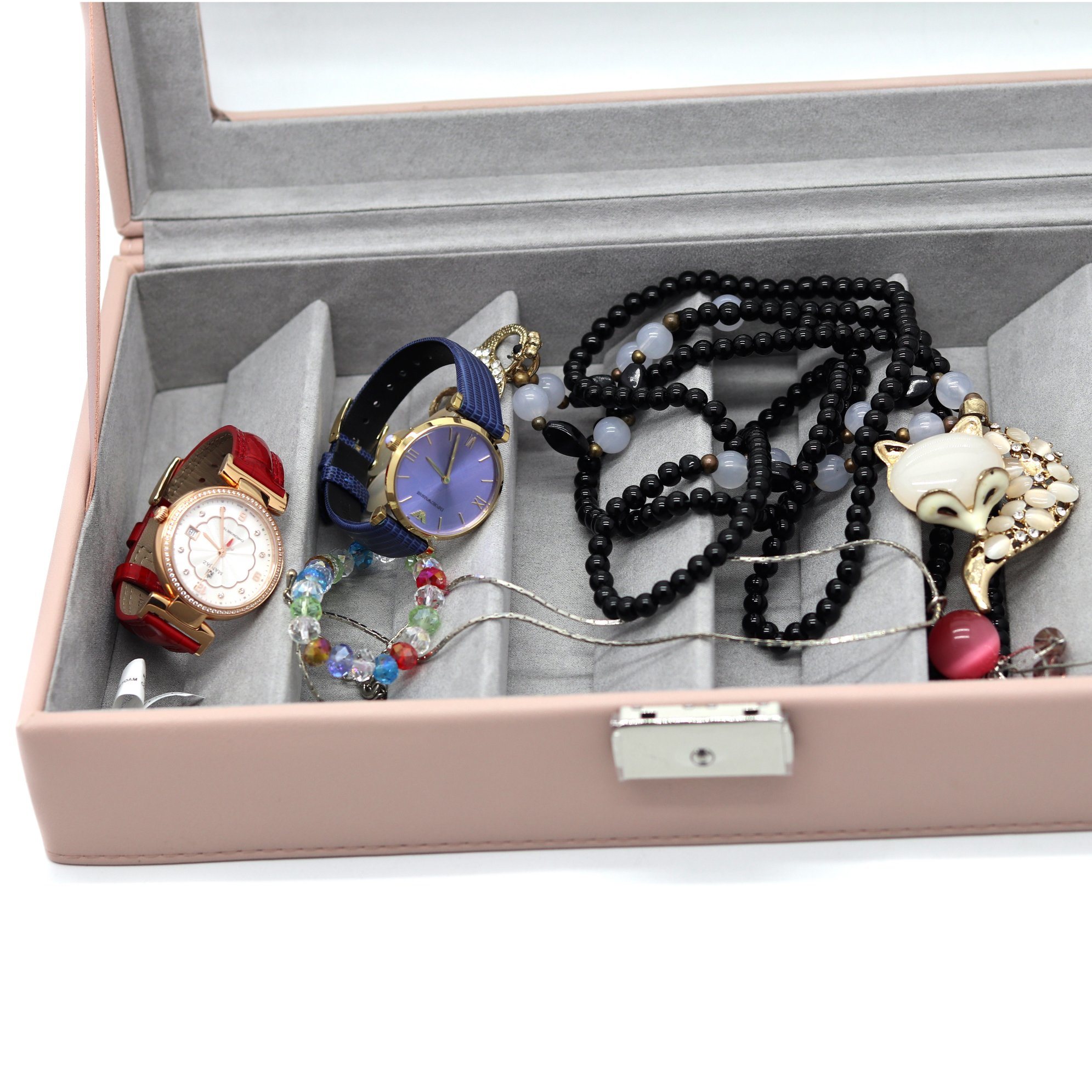 Luxury Leather Jewelry Organizer – 5MM Plastic Base, Wholesale Custom Manufacturer