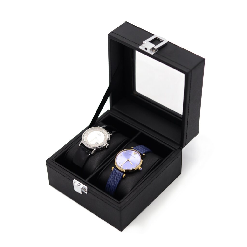 Limited Edition Watch Organizer – 5MM Plastic Base with Leather Surface, Wholesale Custom Packaging