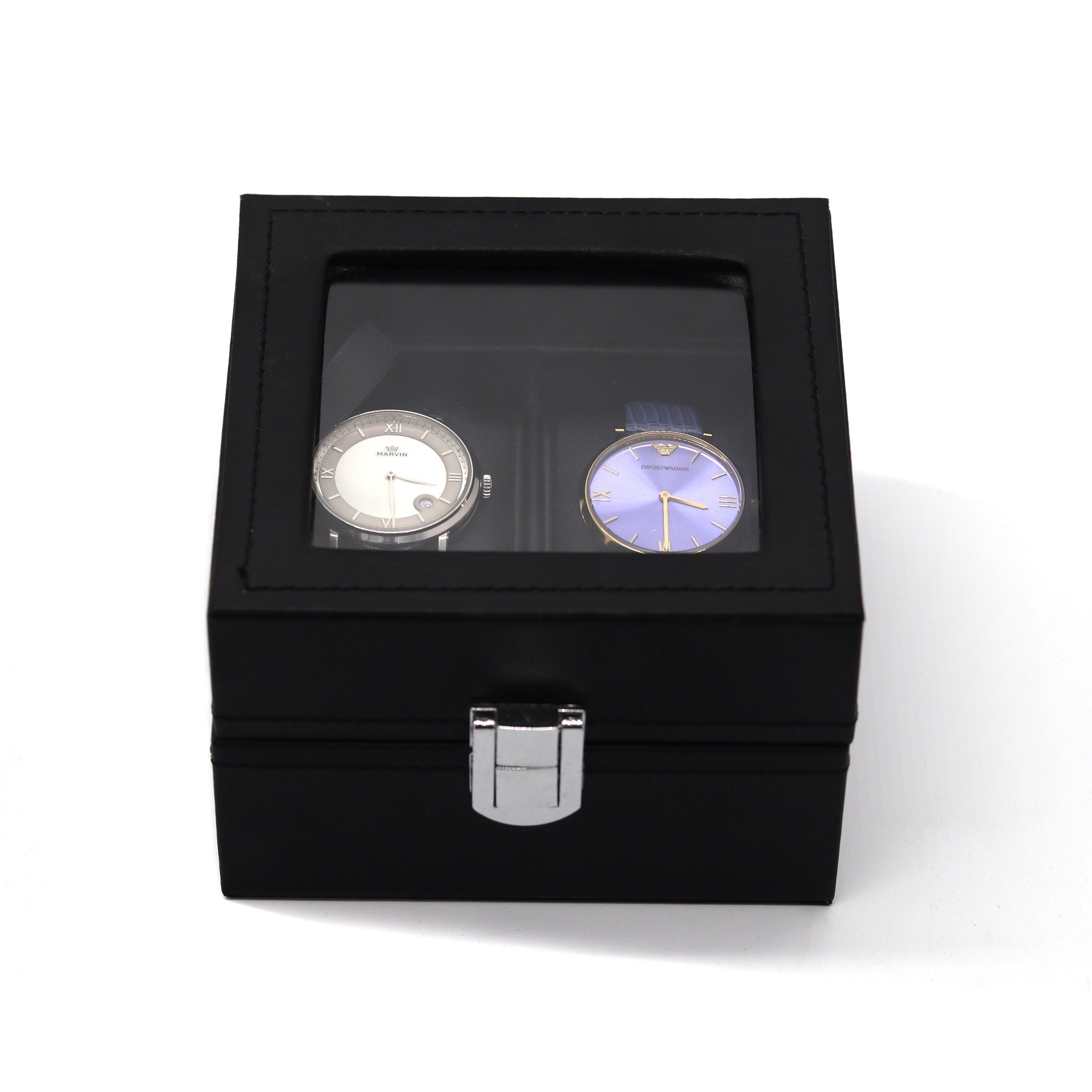 Limited Edition Watch Organizer – 5MM Plastic Base with Leather Surface, Wholesale Custom Packaging