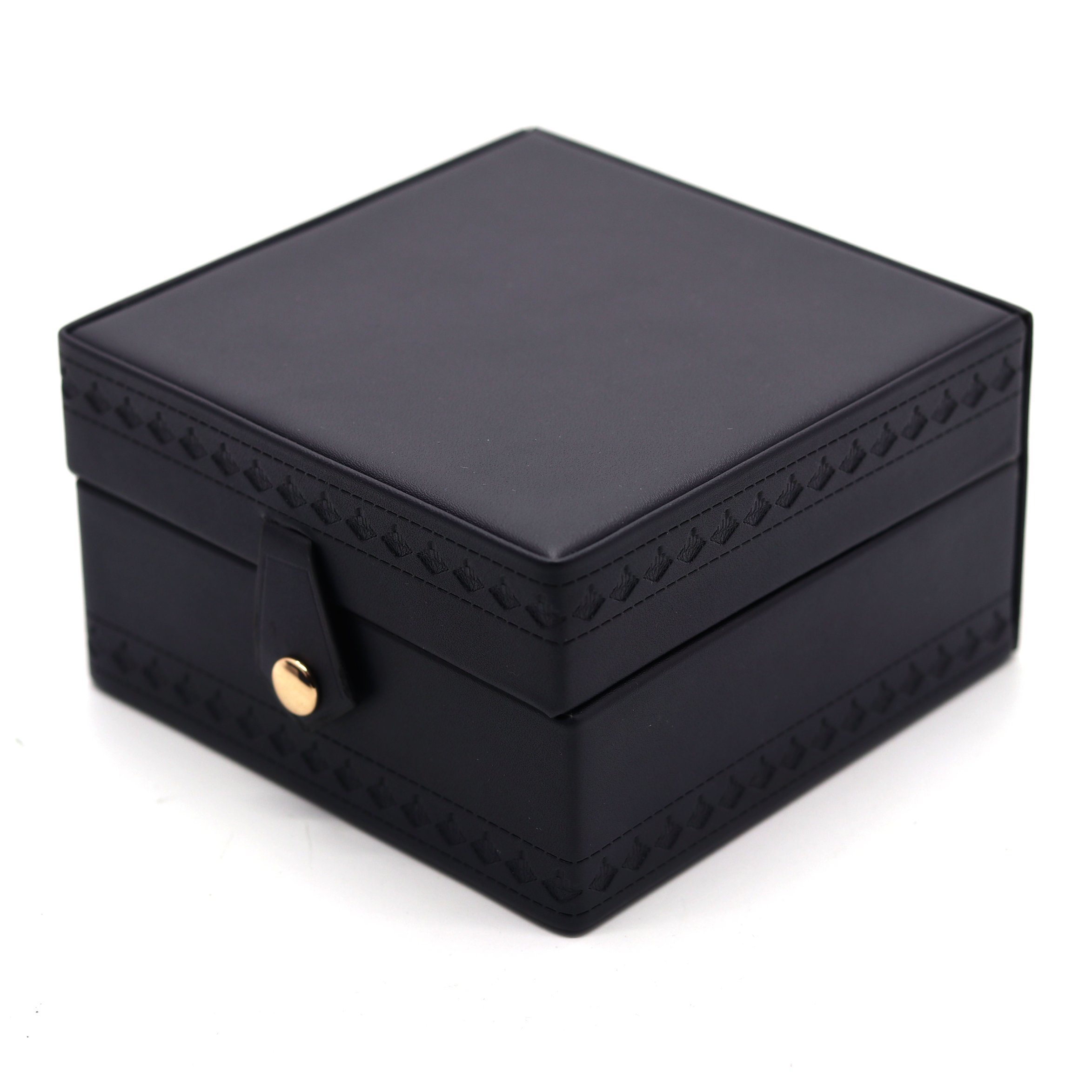 Designer Jewelry Storage Case – 5MM Plastic Base with Leather Surface, Wholesale Supply