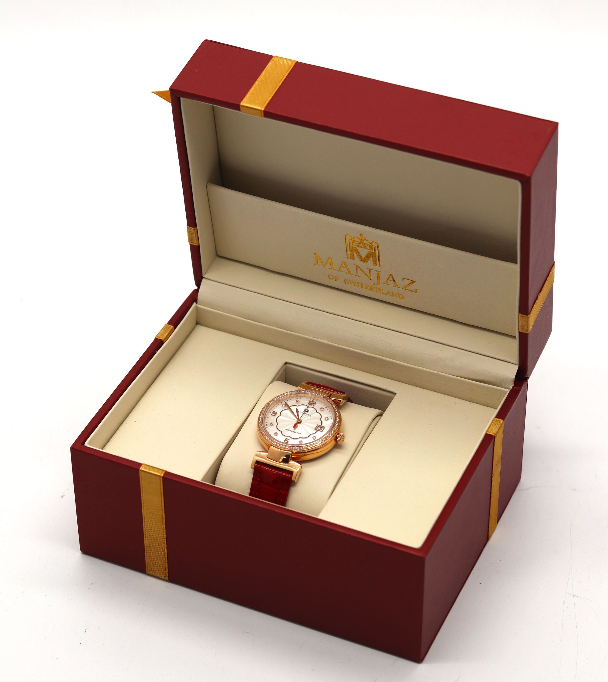 Exclusive Watch Display Case – 3MM Plastic Base, Specialty Paper with Imprint, Wholesale Packaging