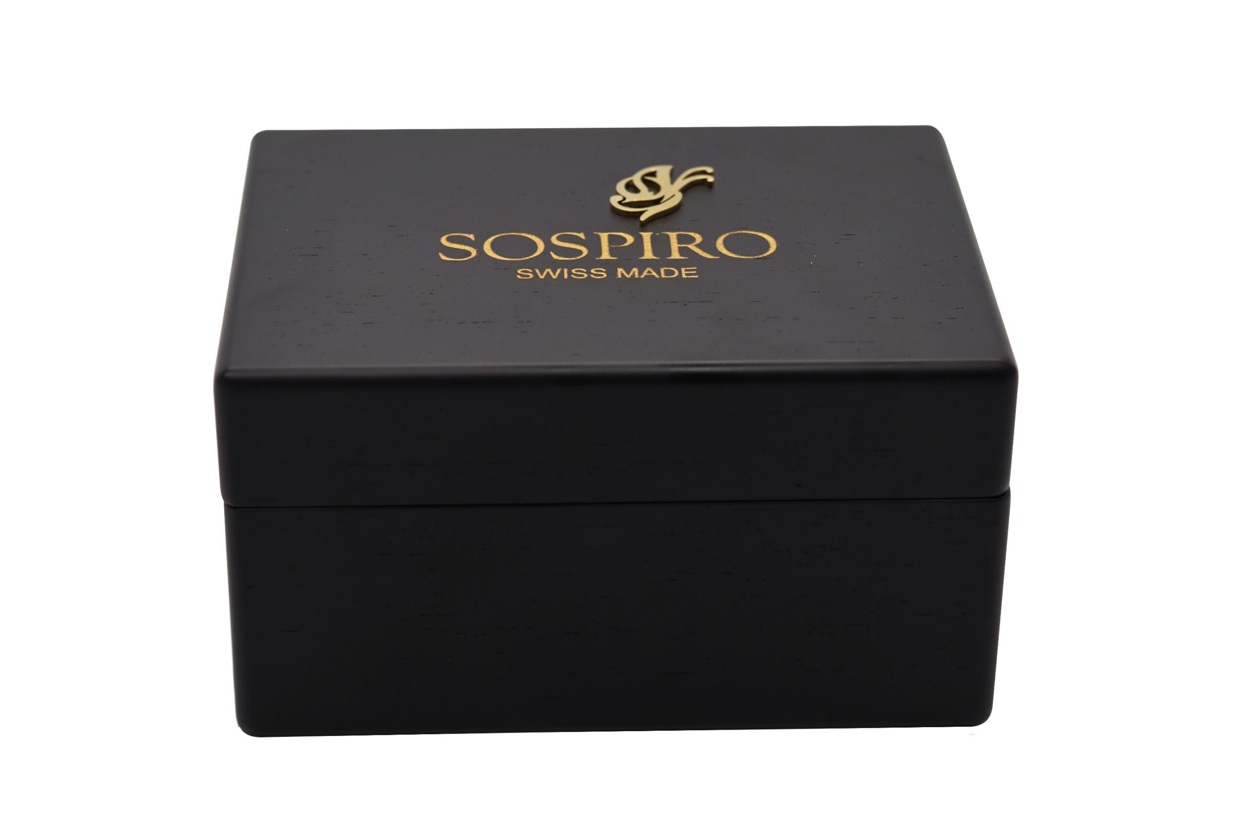 Classic Solid Wood Watch Organizer – Matte Lacquer, Laser Gold Finish, Custom Wholesale Packaging