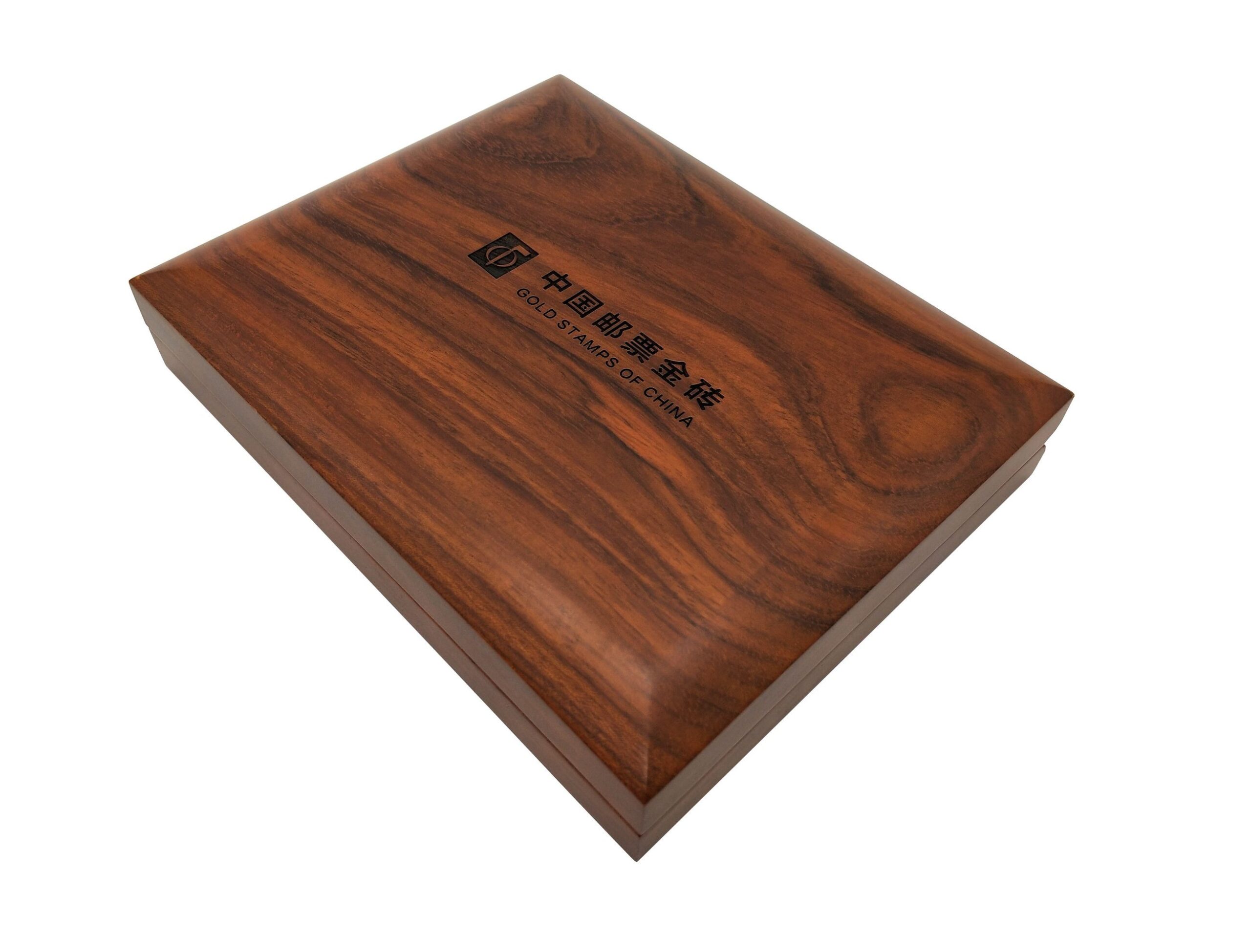 Customizable Wooden Box for Precious Metal – Solid Wood, Matte Lacquer, Silk Printing, FSC Certified, Wholesale Packaging Supplier