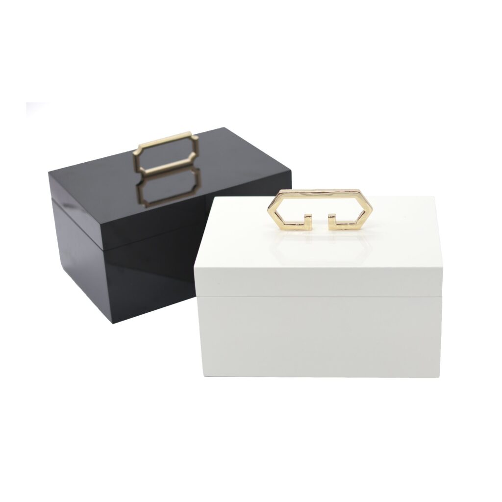 Elegant Wooden Jewelry Storage Box – 9MM Thickness with Glossy Finish, FSC Certified, Wholesale Packaging