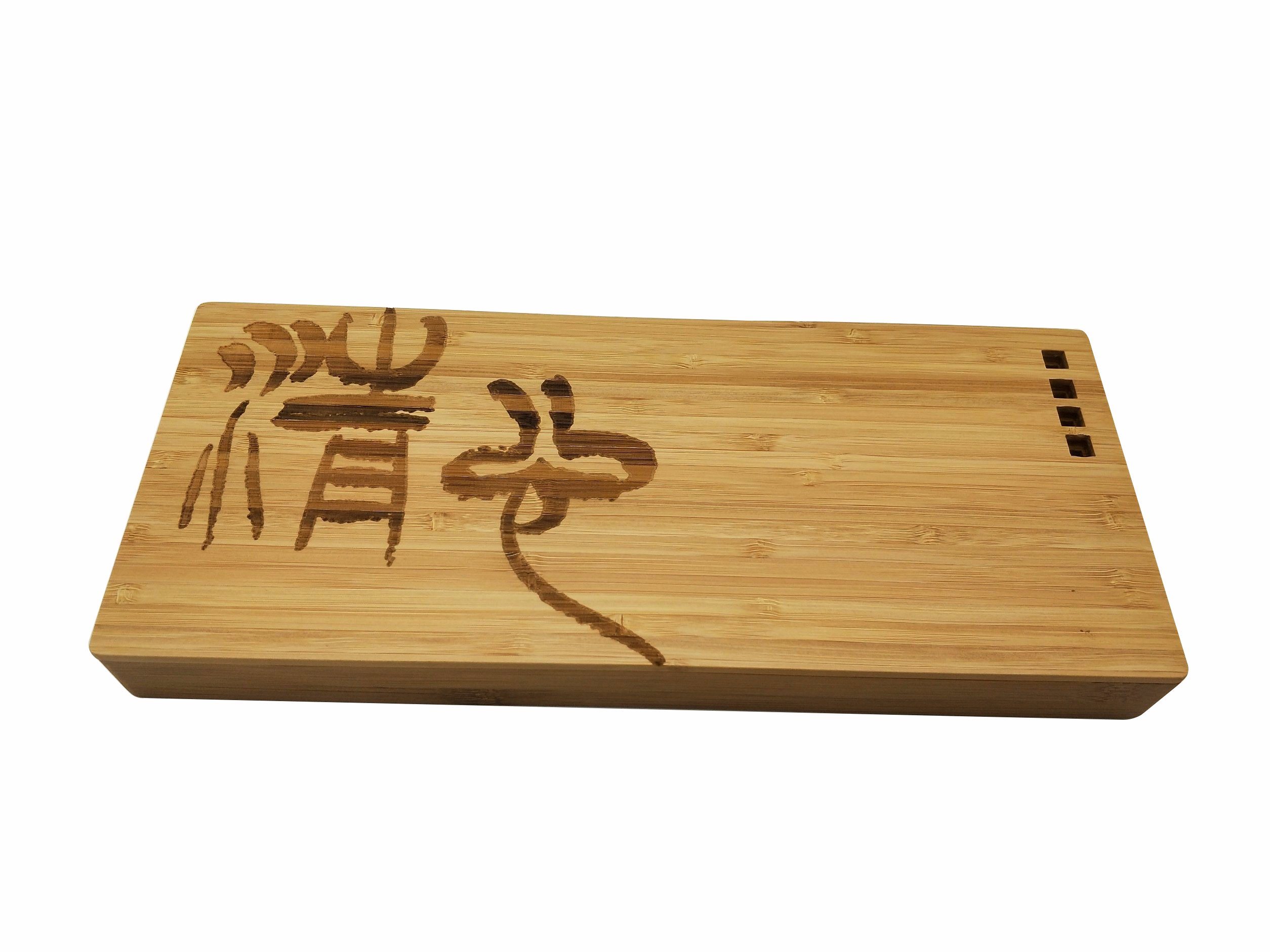 Collector’s Bamboo Tea Box – 0.03MM Thickness, FSC Certified, Wholesale Custom Packaging