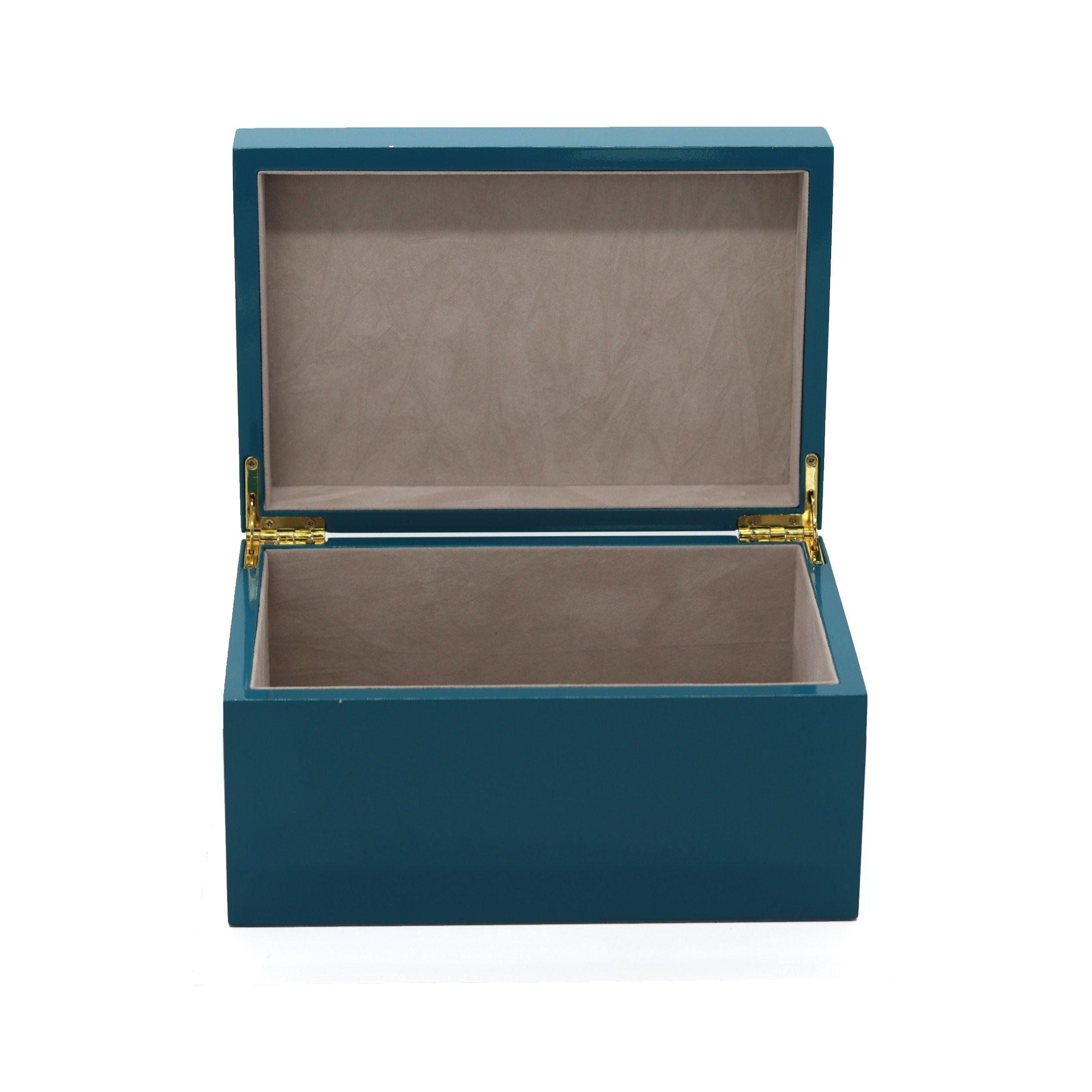 Elegant Wooden Jewelry Storage Box – 9MM Thickness with Glossy Finish, FSC Certified, Wholesale Packaging
