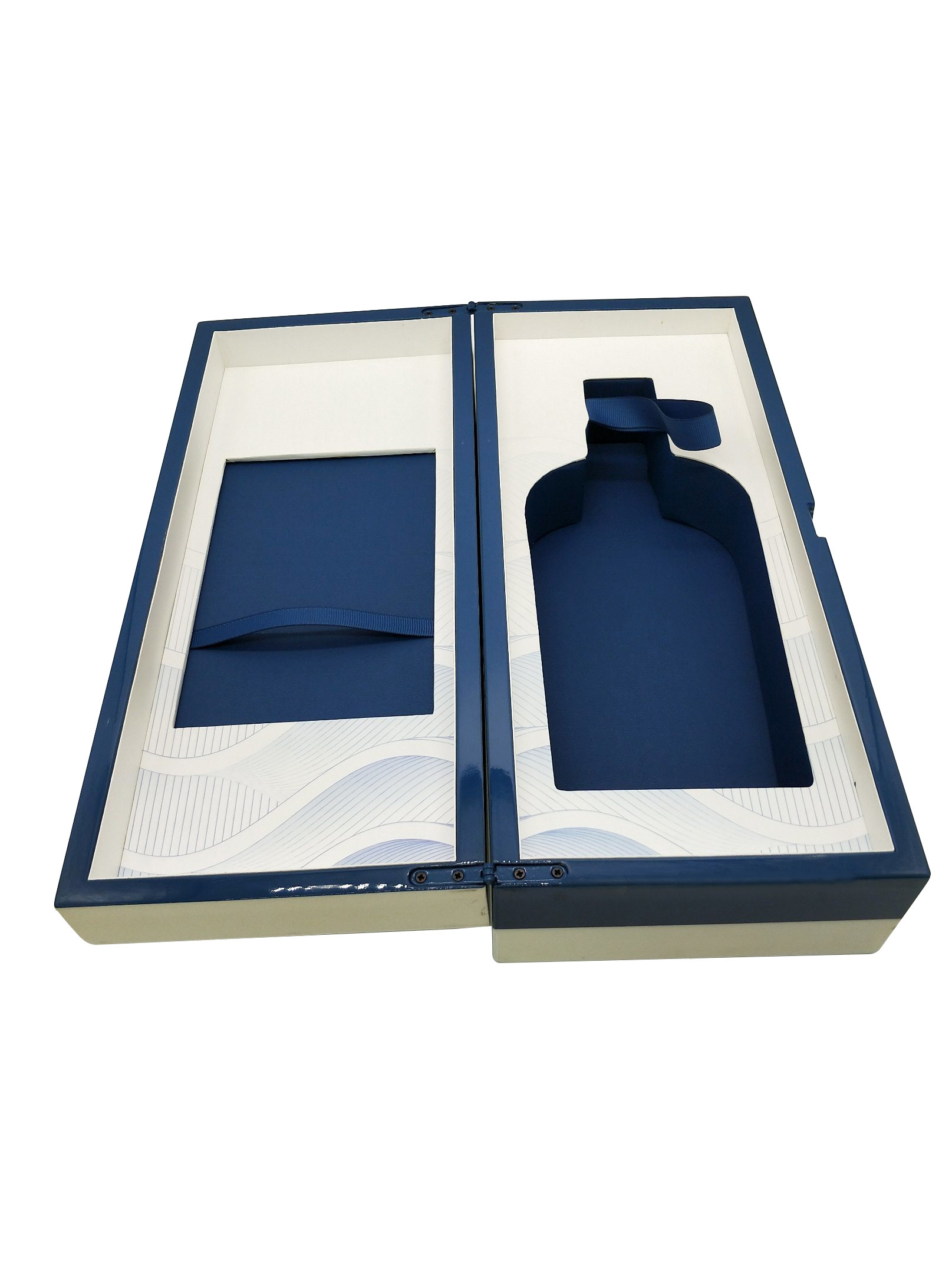 Eco-Friendly FSC Certified Wine Packaging Box – 0.1MM Wooden Structure, Glossy Finish, Printed Paper, Wholesale Manufacturer