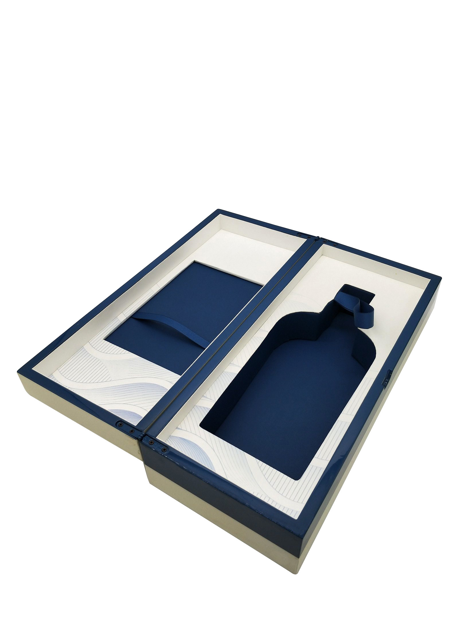 Eco-Friendly FSC Certified Wine Packaging Box – 0.1MM Wooden Structure, Glossy Finish, Printed Paper, Wholesale Manufacturer