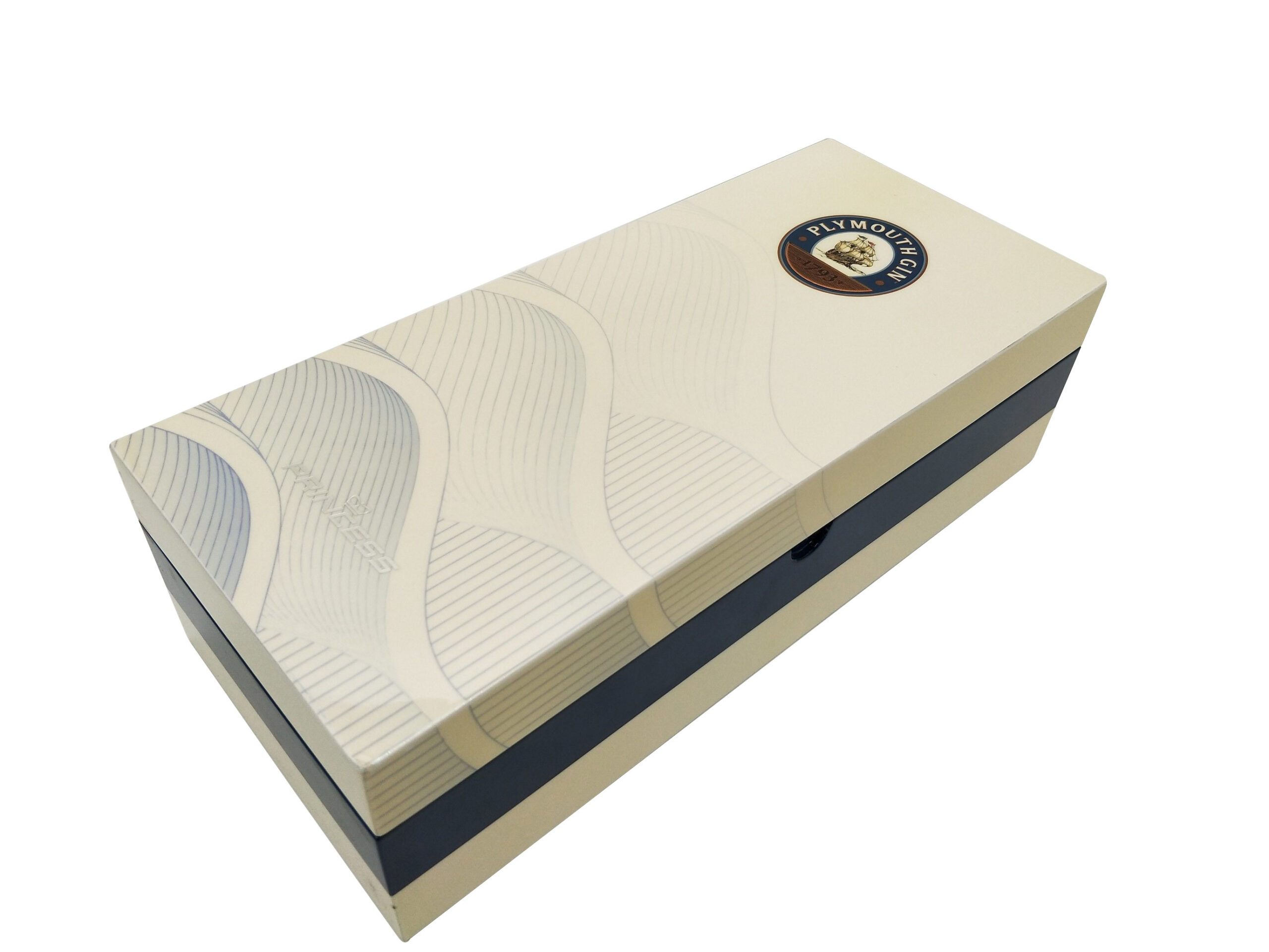 Eco-Friendly FSC Certified Wine Packaging Box – 0.1MM Wooden Structure, Glossy Finish, Printed Paper, Wholesale Manufacturer