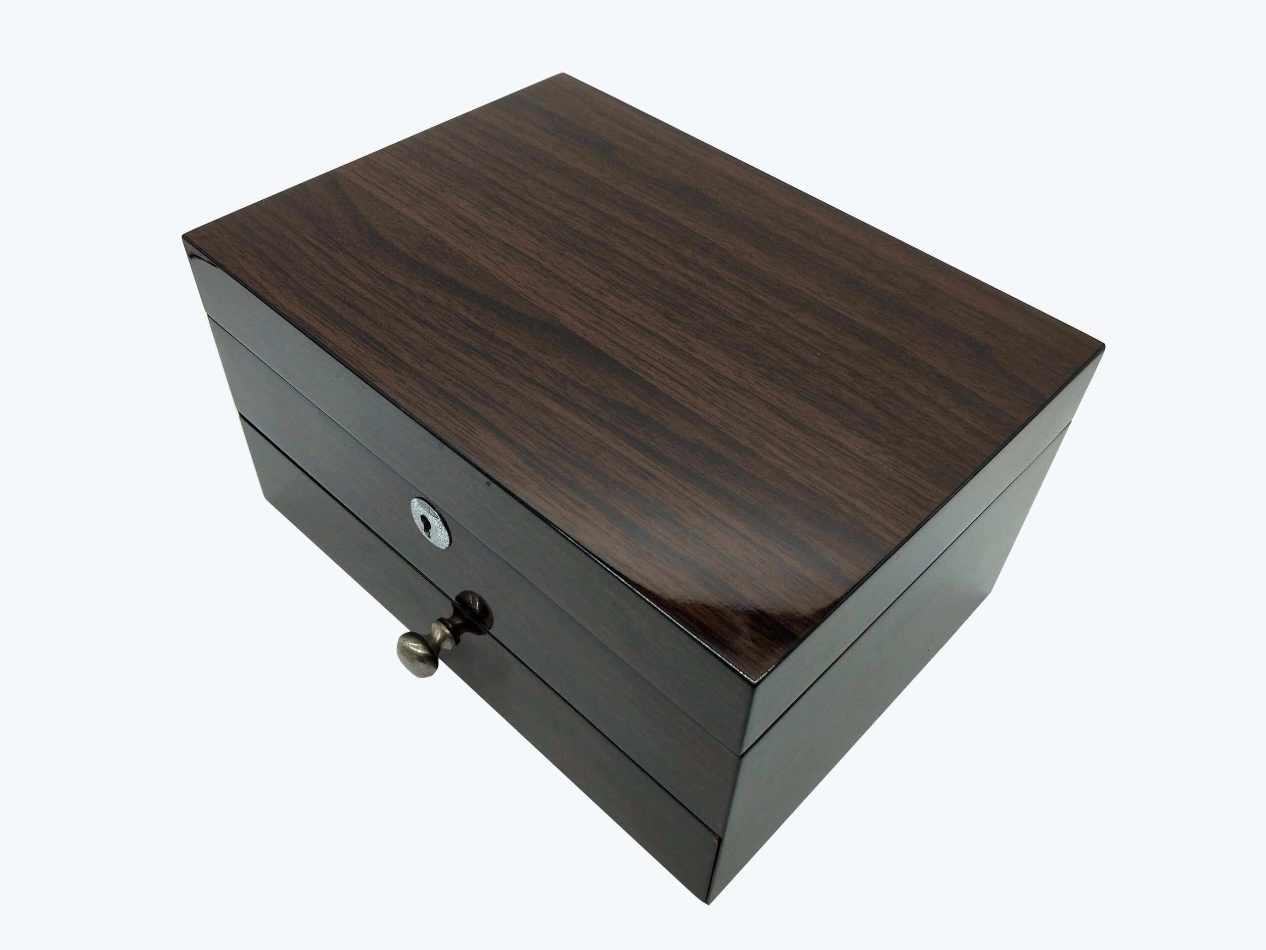 Modern MDF Wooden Watch Display Box – Glossy Lacquer Finish, Custom Wholesale Organizer