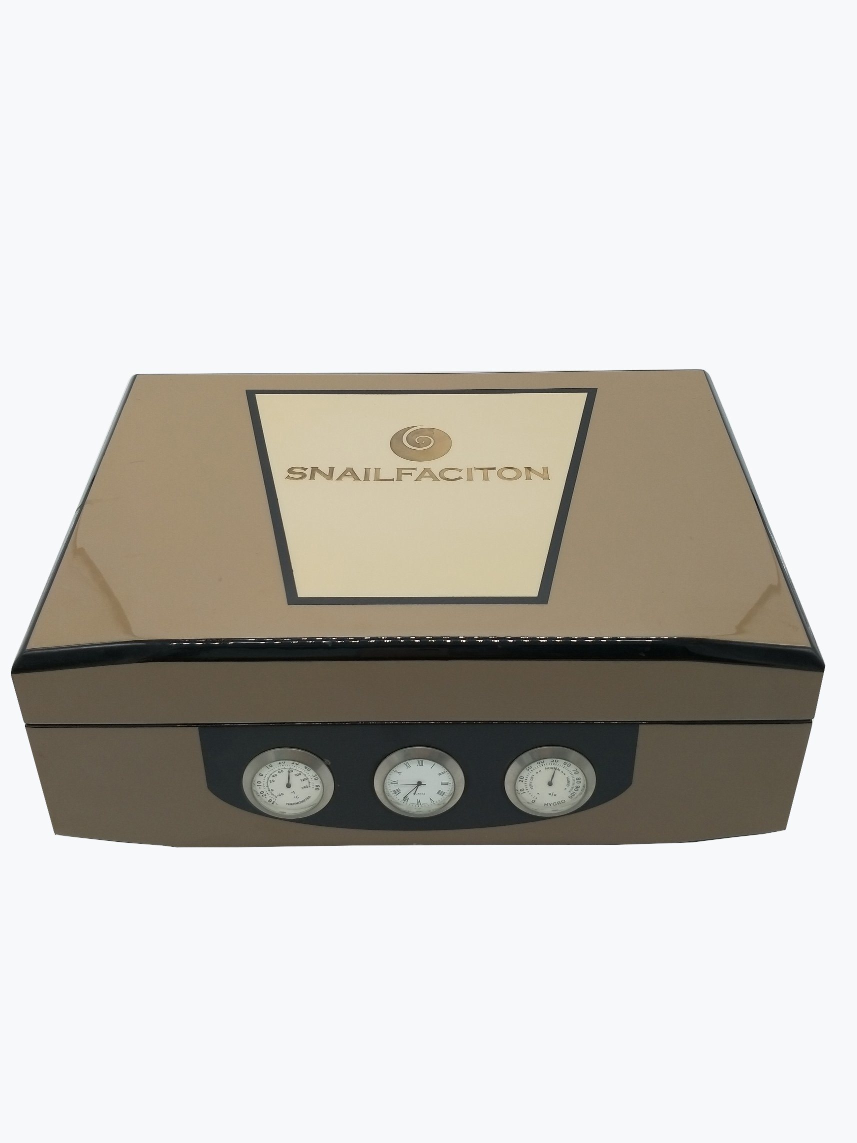 FSC Certified Wooden Cigar Storage Box – Eco-Friendly Lacquered Packaging