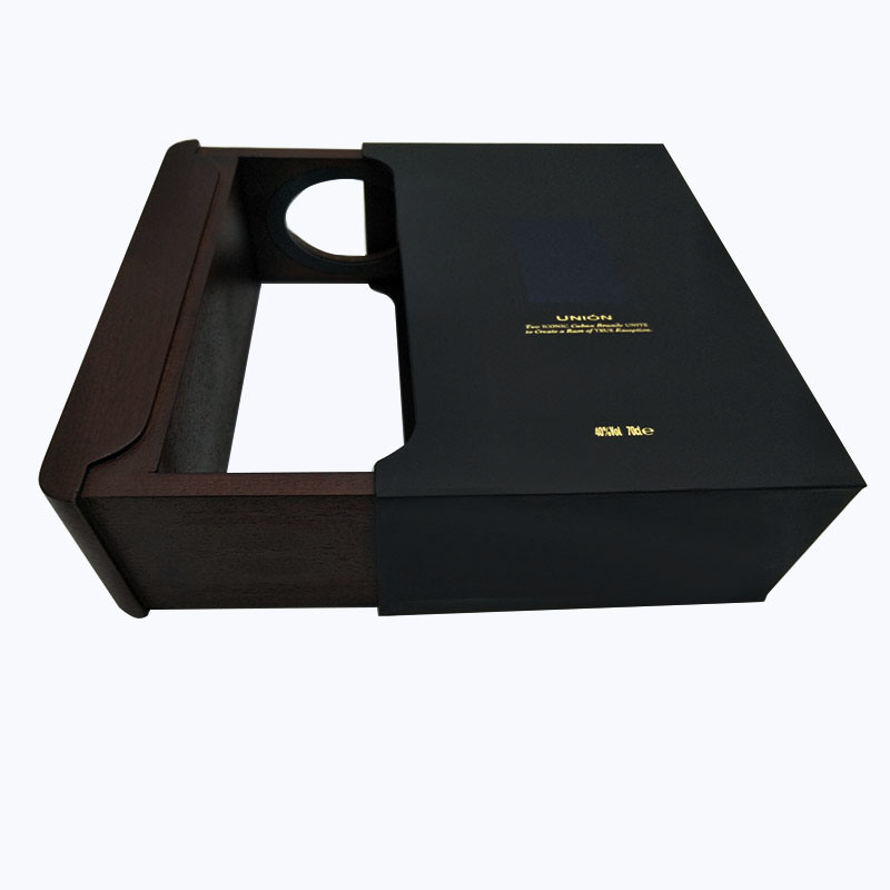Durable Custom Wooden Wine Box – 0.03MM Thickness with Matte Finish & Specialty Paper, FSC Certified, Wholesale