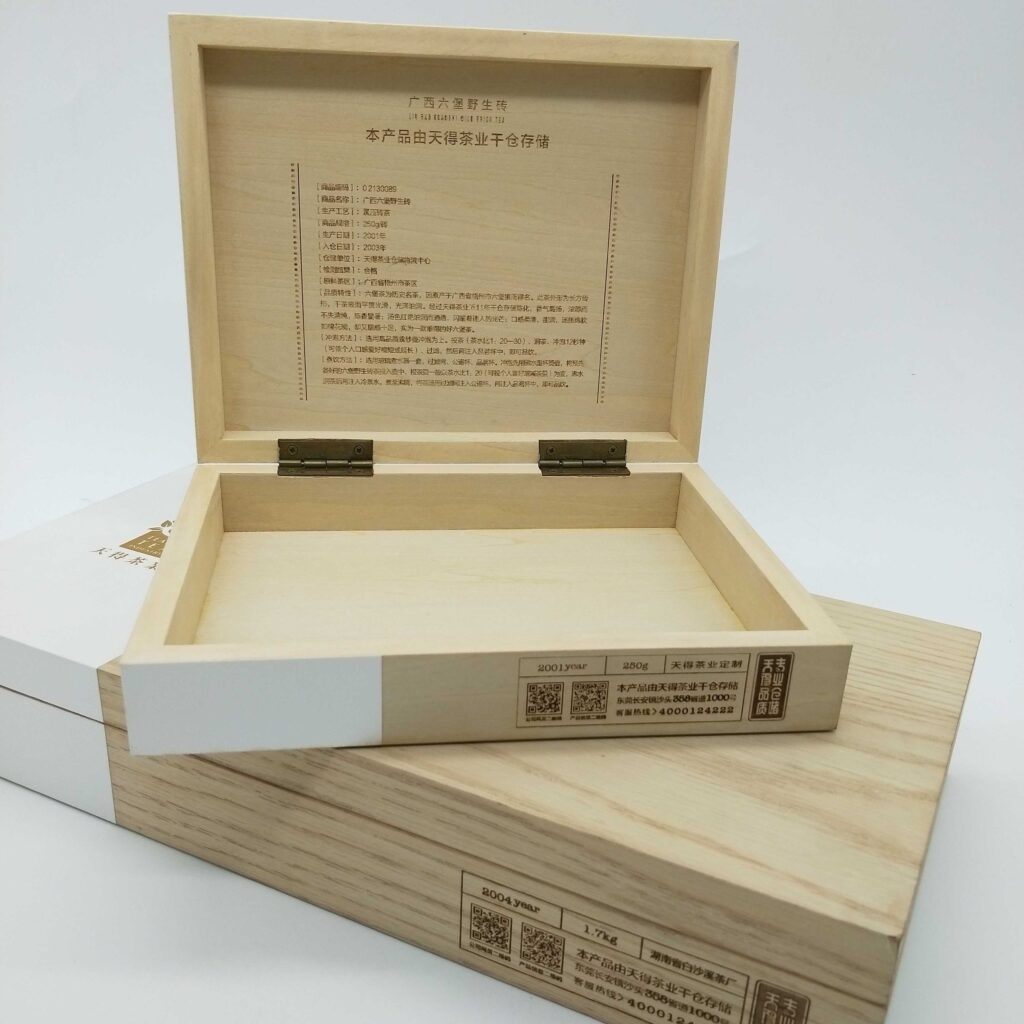 Premium Wooden Tea Box – 0.03MM Thickness, Matte Finish, FSC Certified, Wholesale Packaging Supplier