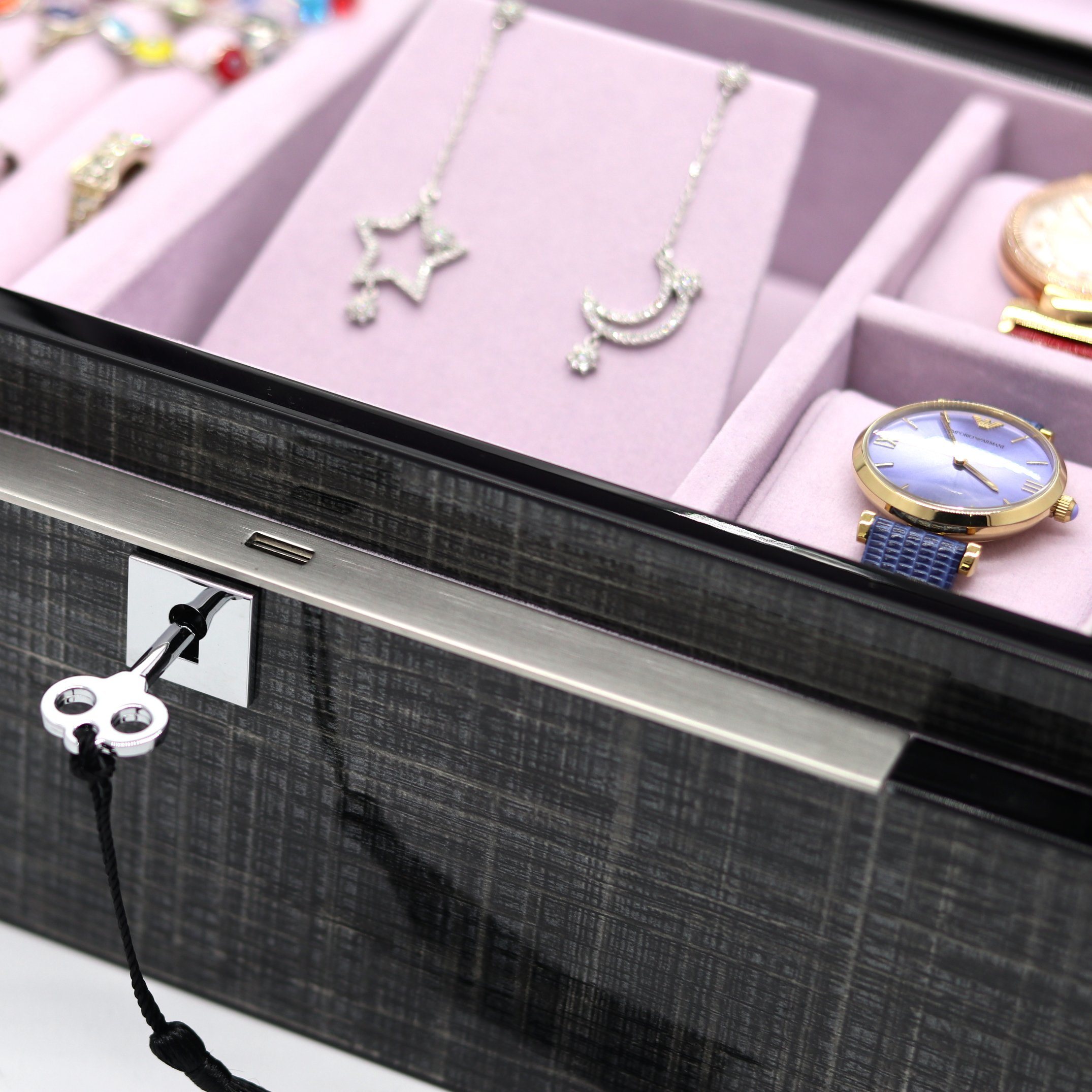 Eco-Friendly Jewelry Organizer Box – FSC Certified MDF with Glossy Finish