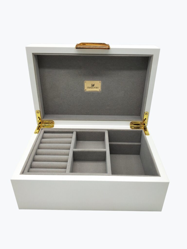 Durable Gloss Jewelry Storage Box with Custom Options for Brands