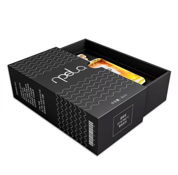 Bulk Custom Luxury Black Creative Paper Perfume Packaging Box