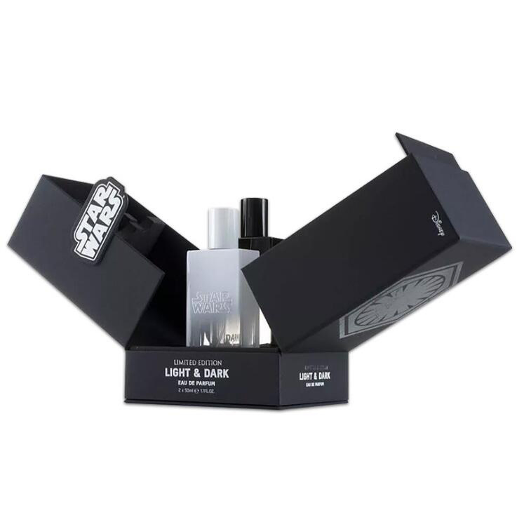 Bulk Custom Luxury Black Creative Paper Perfume Packaging Box