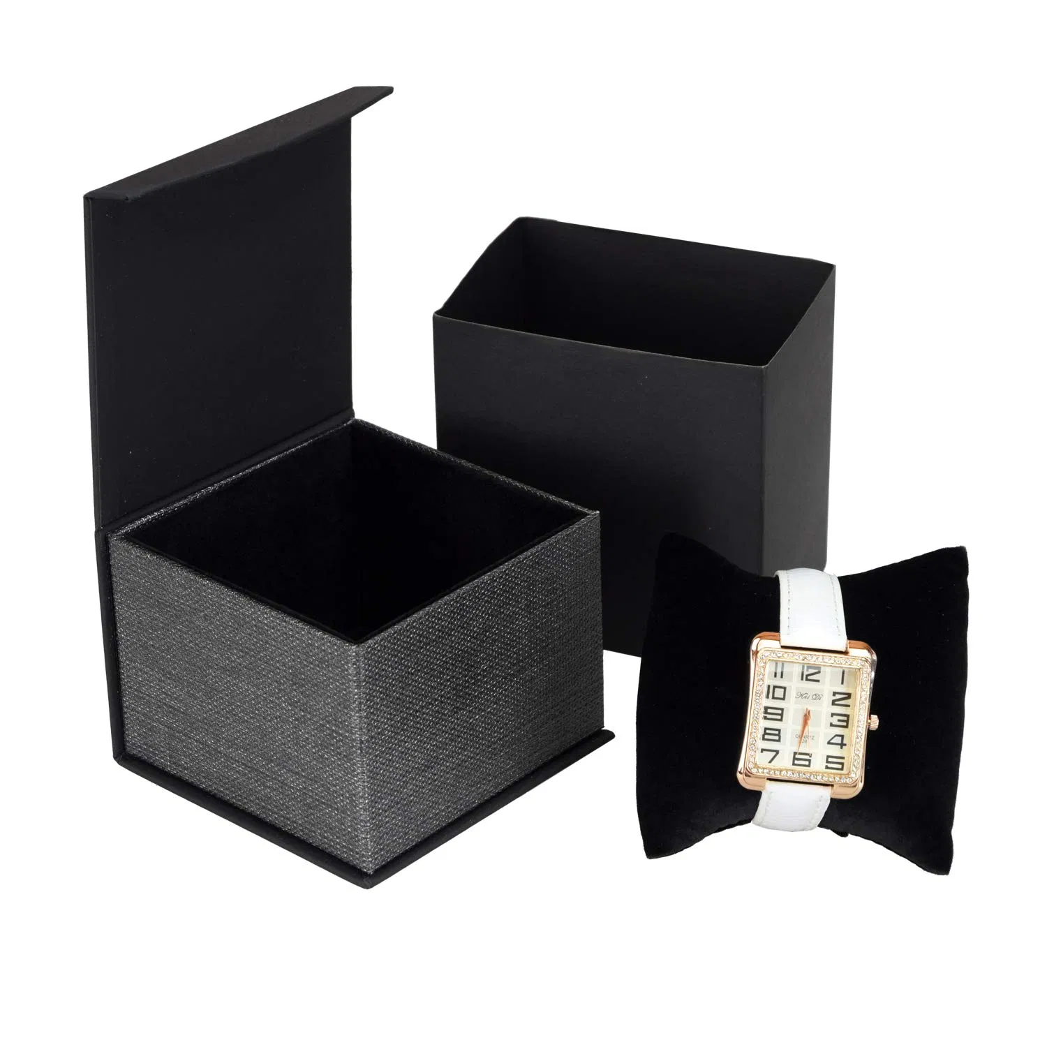 Custom Design Paper Simple Watch Storage Box for Gift Packaging