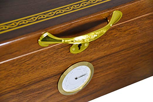 Custom High-End Wooden Cigar Box with Tectangle, Nain Body for MDF