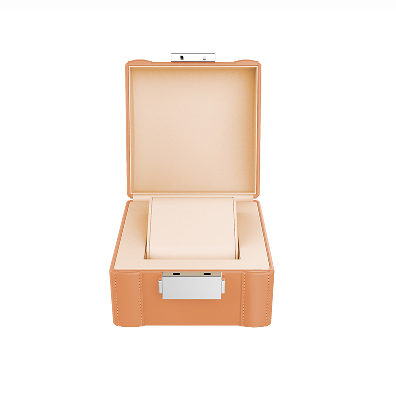 Custom Logo Luxury Gift PU Leather Packaging Storage Watch Box