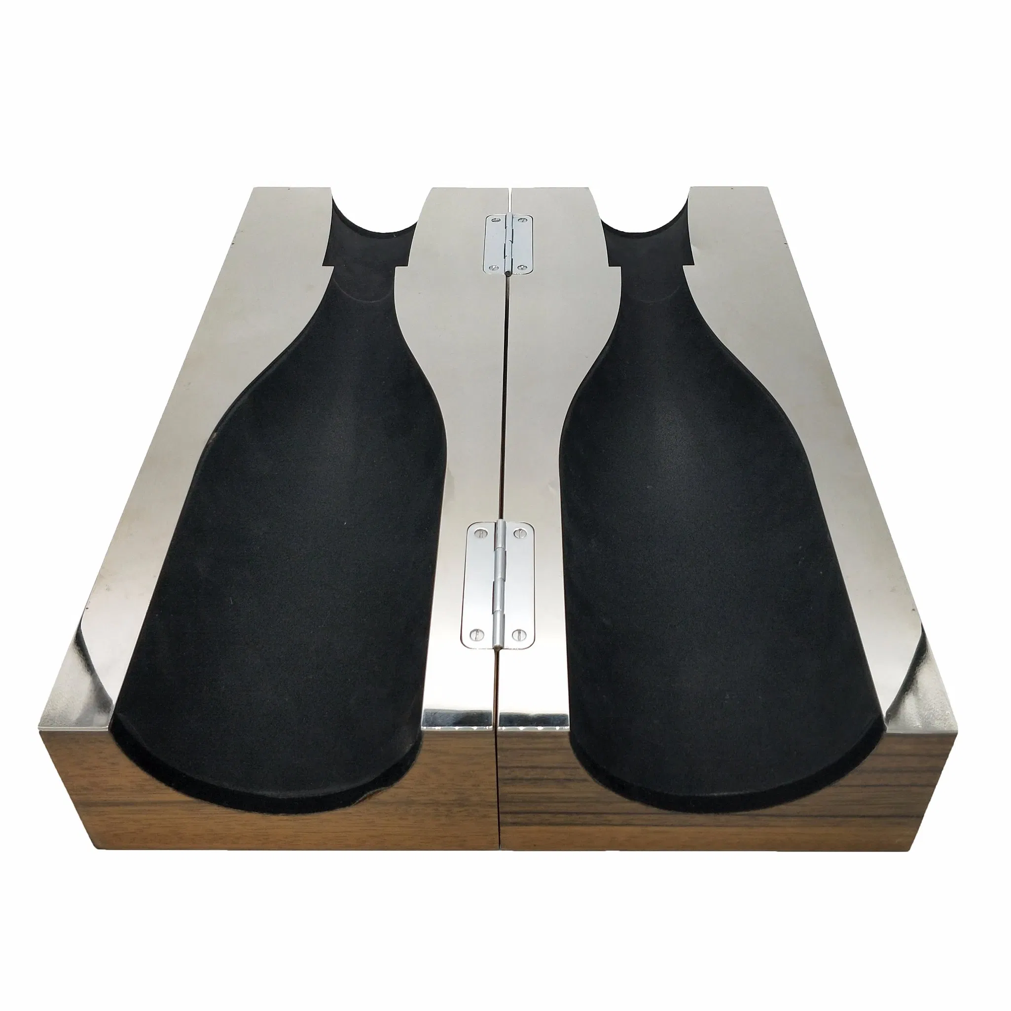 Custom Luxury Design Exclusive Wooden Red Champagne Wine Packaging Box