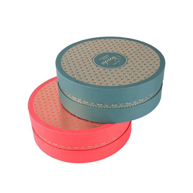 Custom Round Deisgn Wedding Gift Chocolate Candy Packaging Box