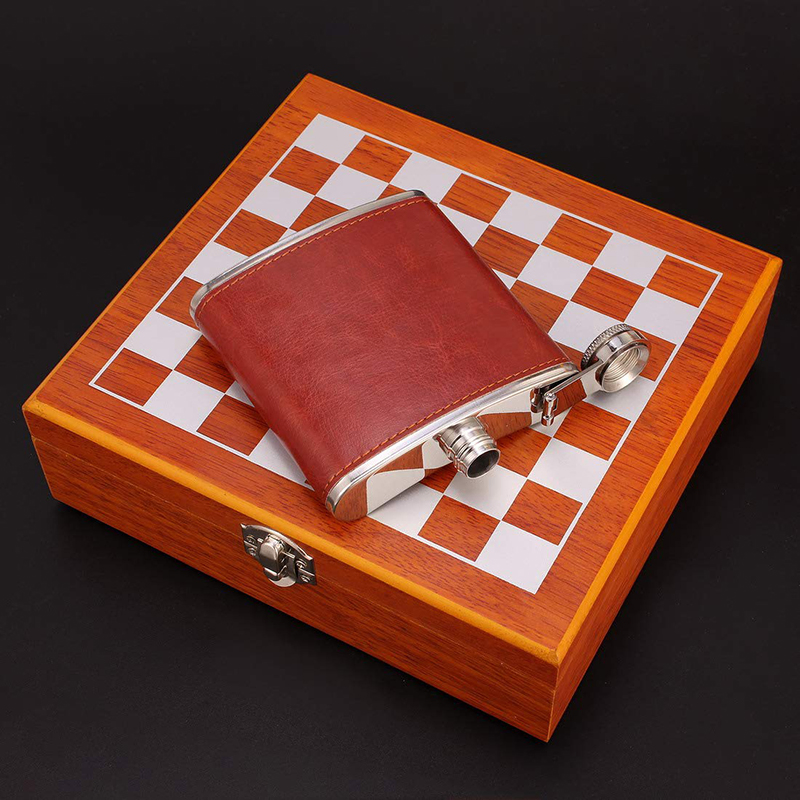 Custom Size Design Solid Wood Brown Chess Gift Packaging Box