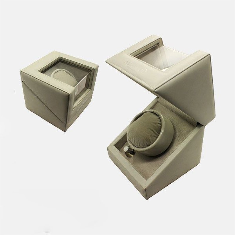 Customized Automatic Watch Winder Scream Mauzhi Motor Leather Watch Box