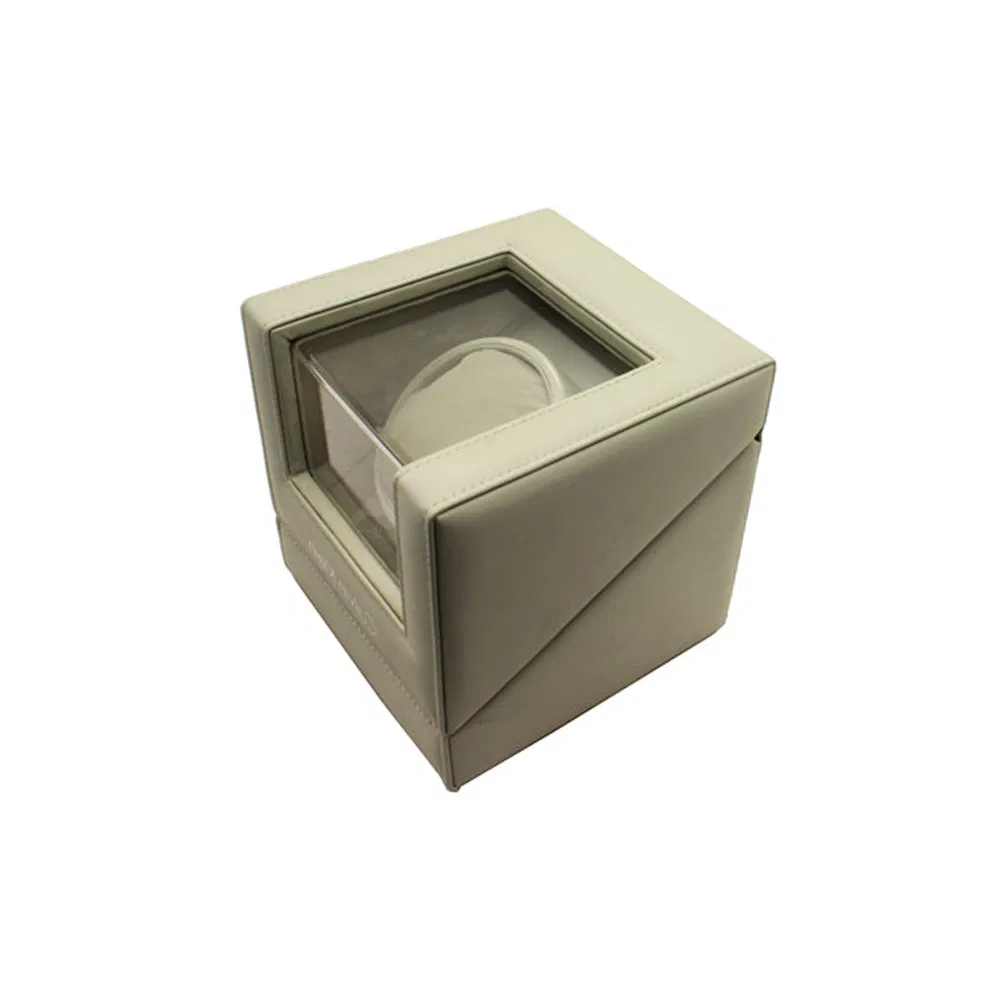 Customized Automatic Watch Winder Scream Mauzhi Motor Leather Watch Box