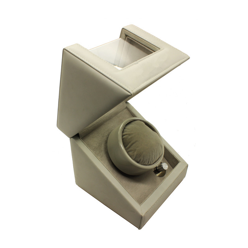 Customized Automatic Watch Winder Scream Mauzhi Motor Leather Watch Box