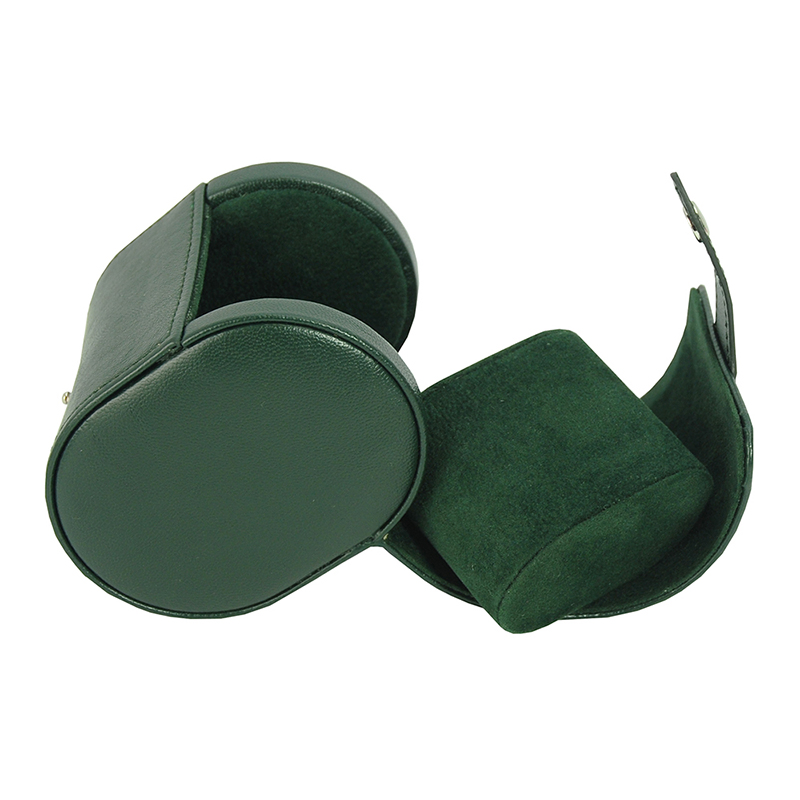 Customized Design PU Leather Single Travel Watch Box for Gift