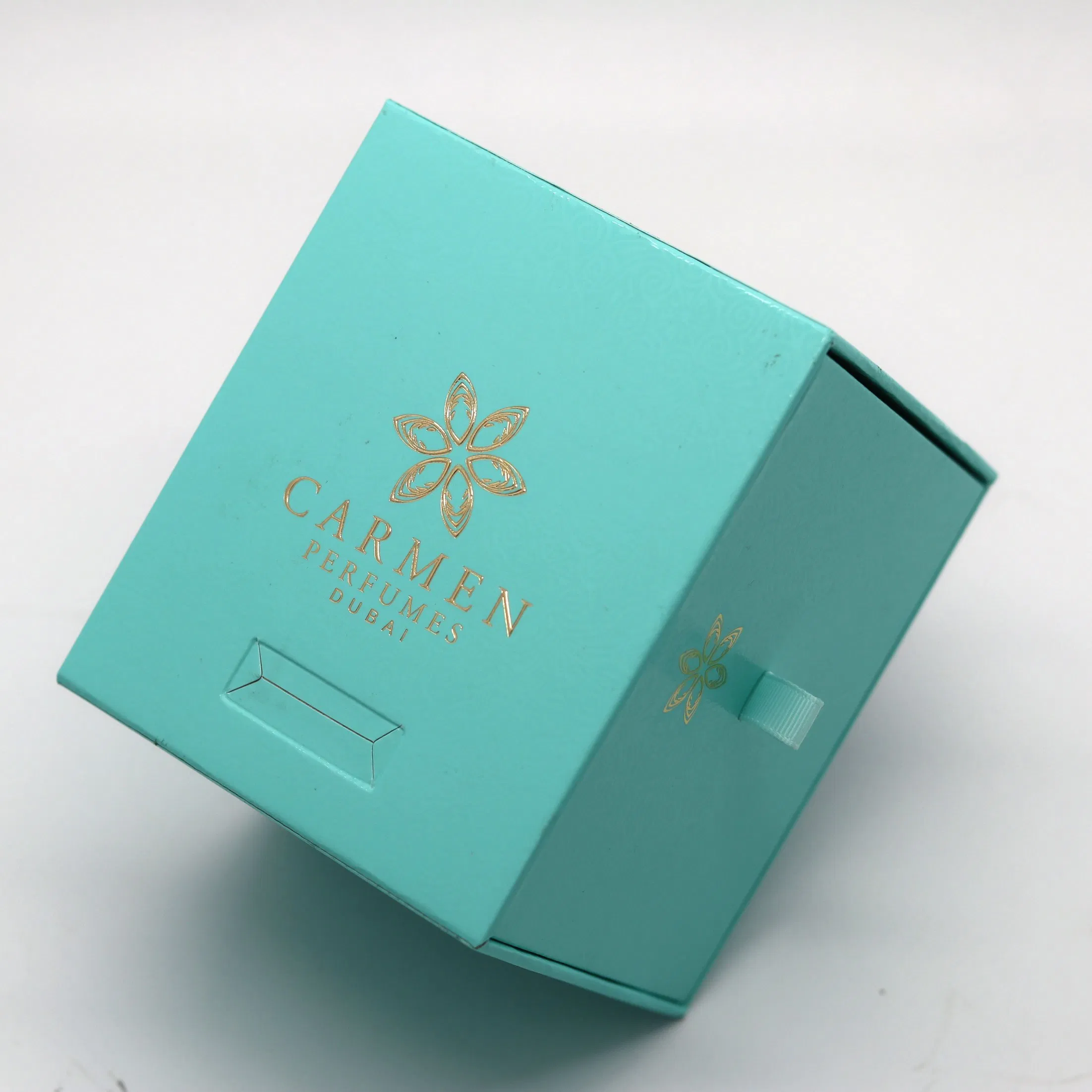 Customized Handmade Packing Paper Present Gift Packaging Perfume Box