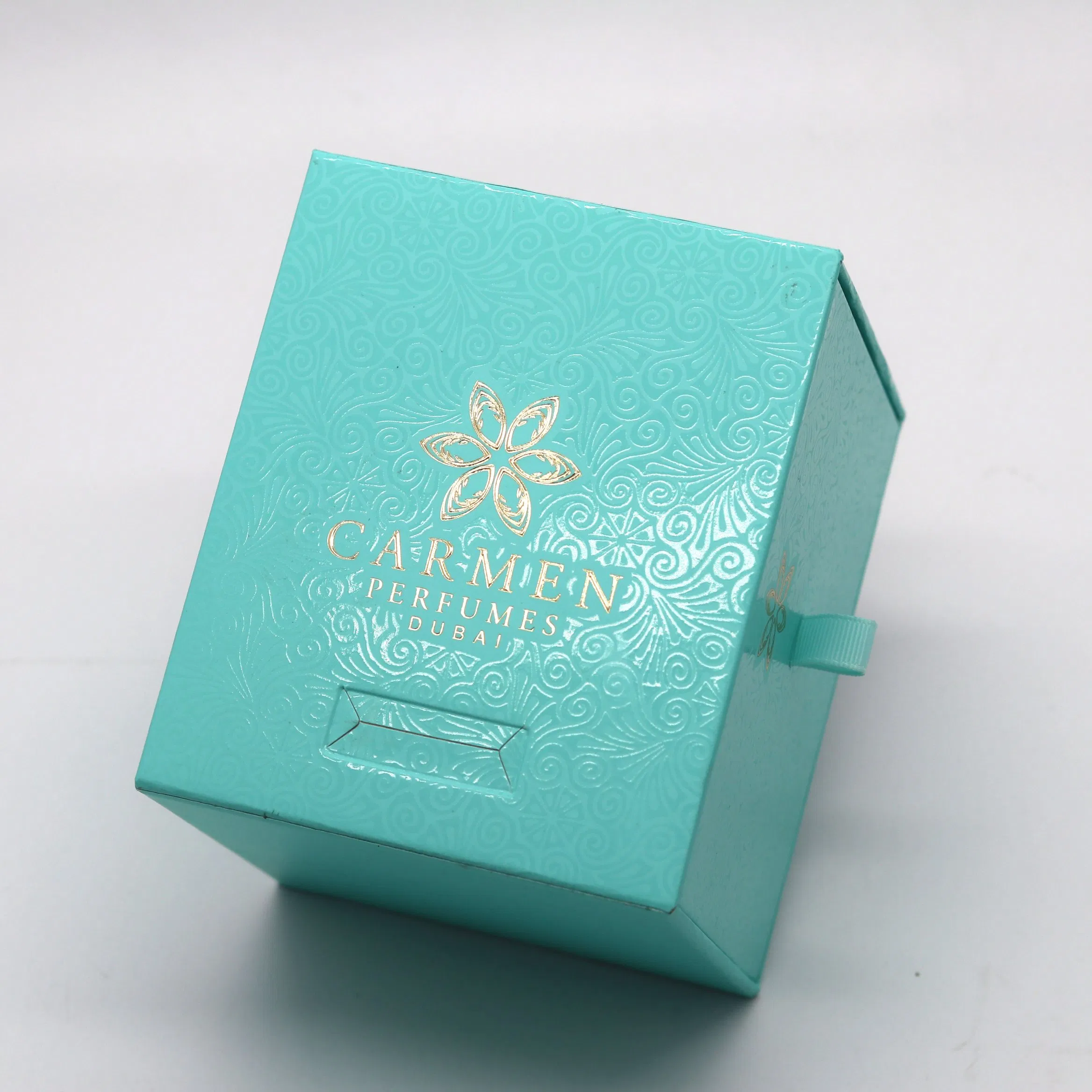 Customized Handmade Packing Paper Present Gift Packaging Perfume Box