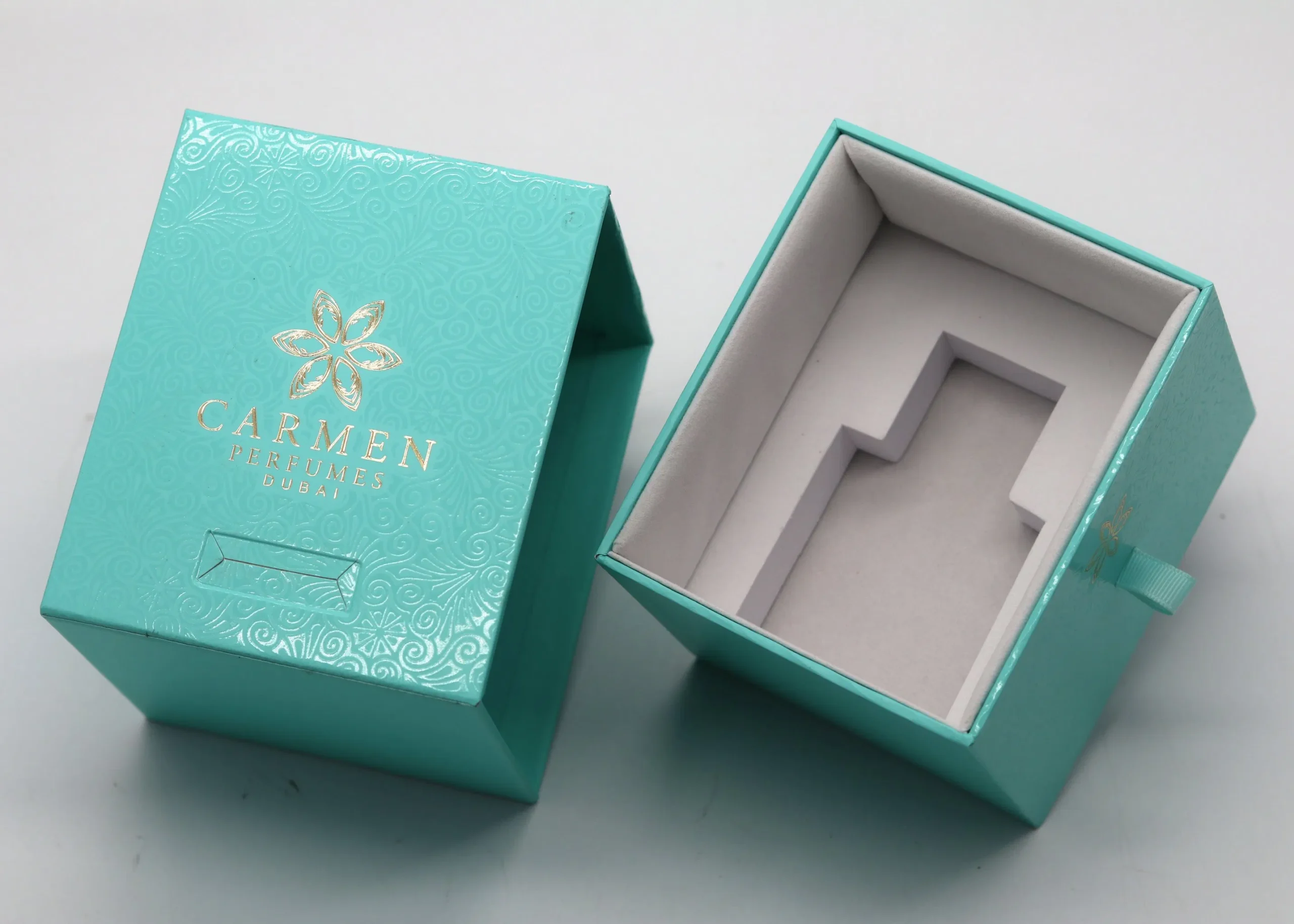 Customized Handmade Packing Paper Present Gift Packaging Perfume Box