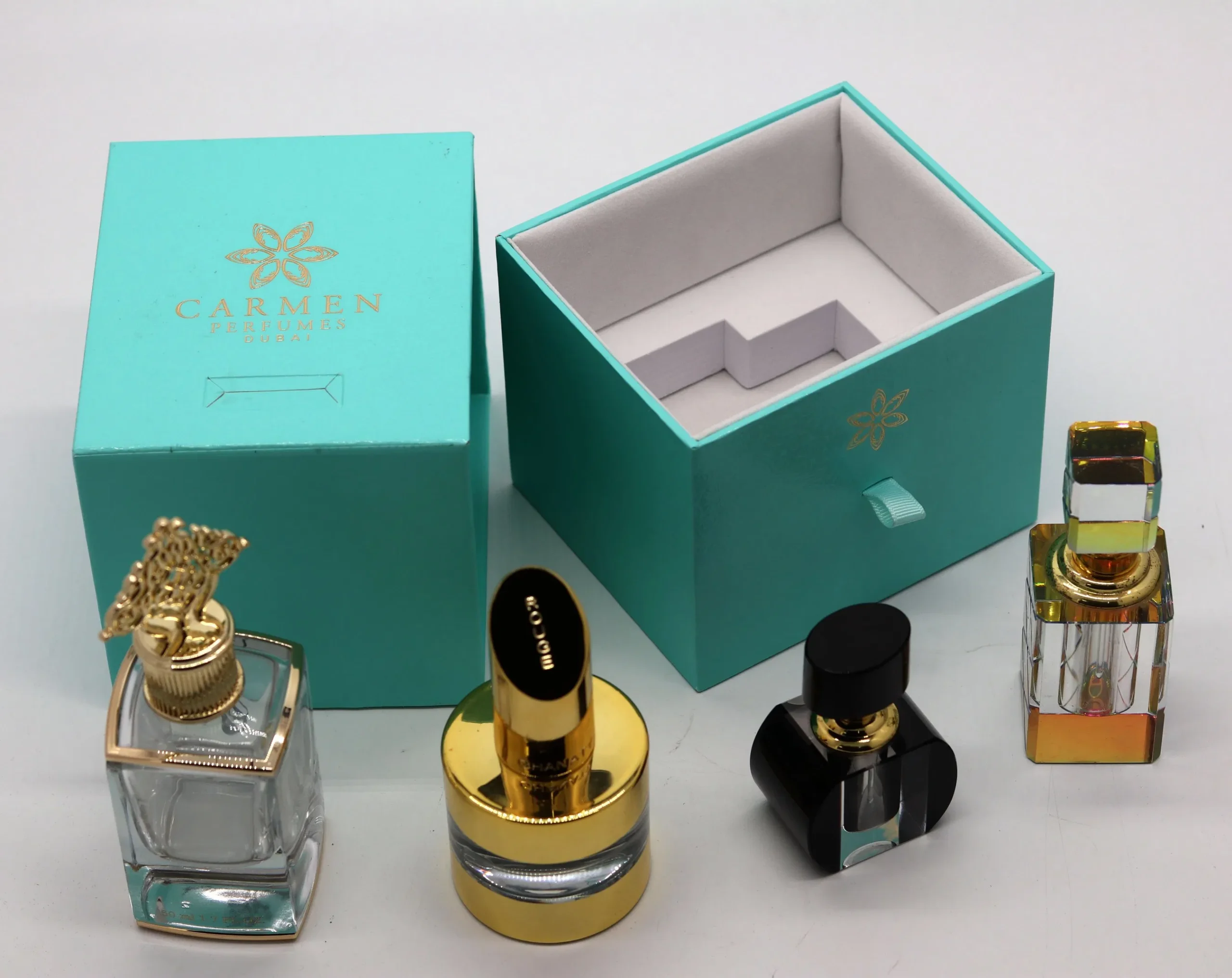 Customized Handmade Packing Paper Present Gift Packaging Perfume Box