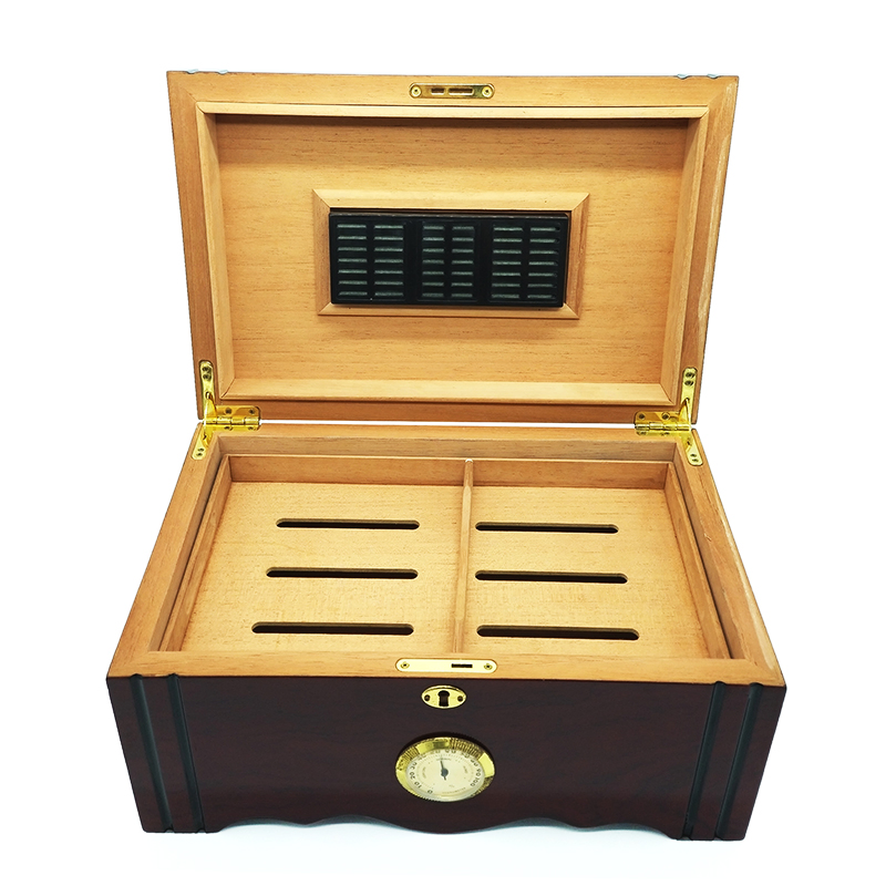 Customized High End Wooden Packaging Box Gift Storage Box for Cigar
