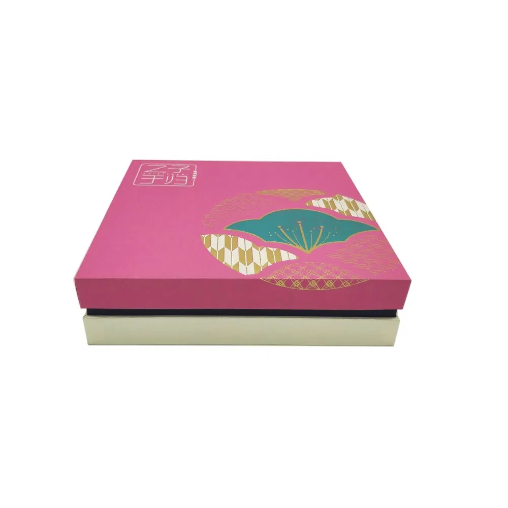 High End Hot Stamping Paper Tea Packaging Health Care Oil Gift Box