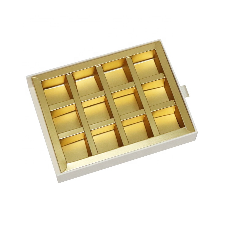 Luxury Custom Design Chocolate Packaging Gift Box with Drawer Insert