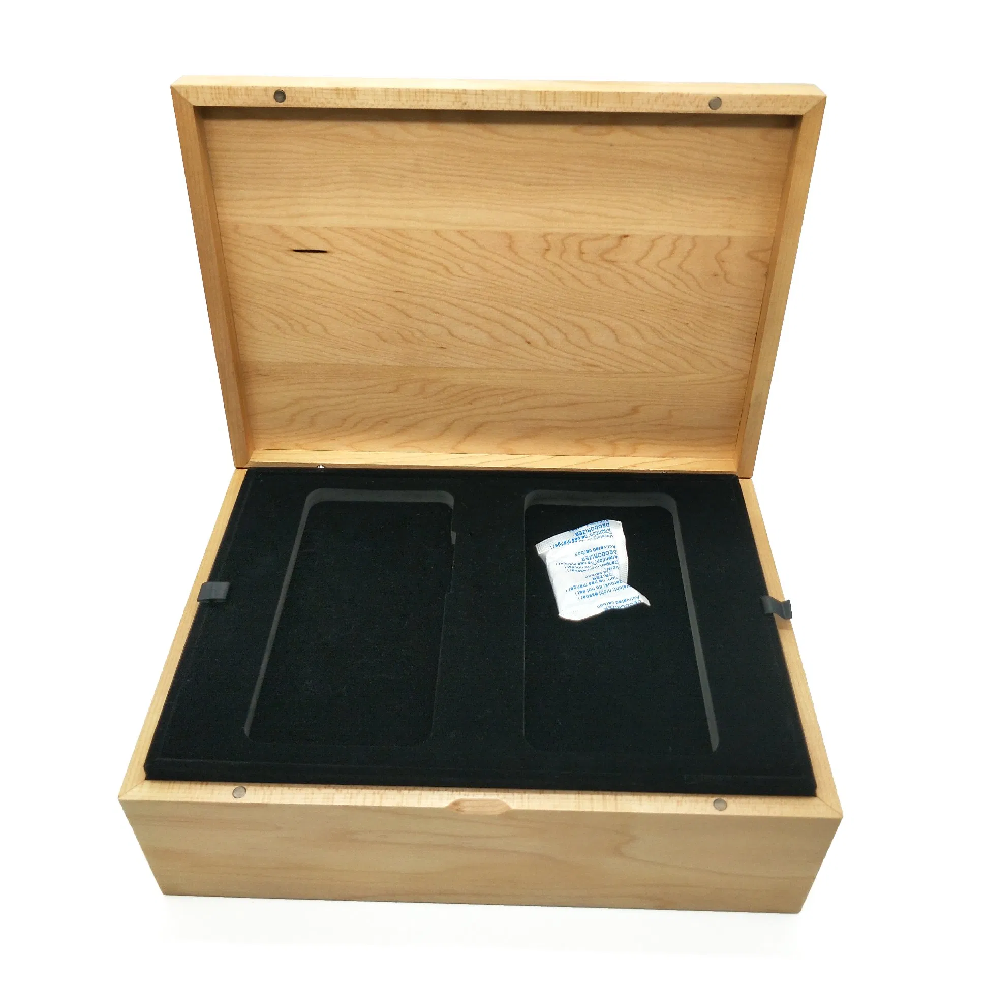 Natural Pine Solid Wood Lte Mobile Phone Packaging Gift Box
