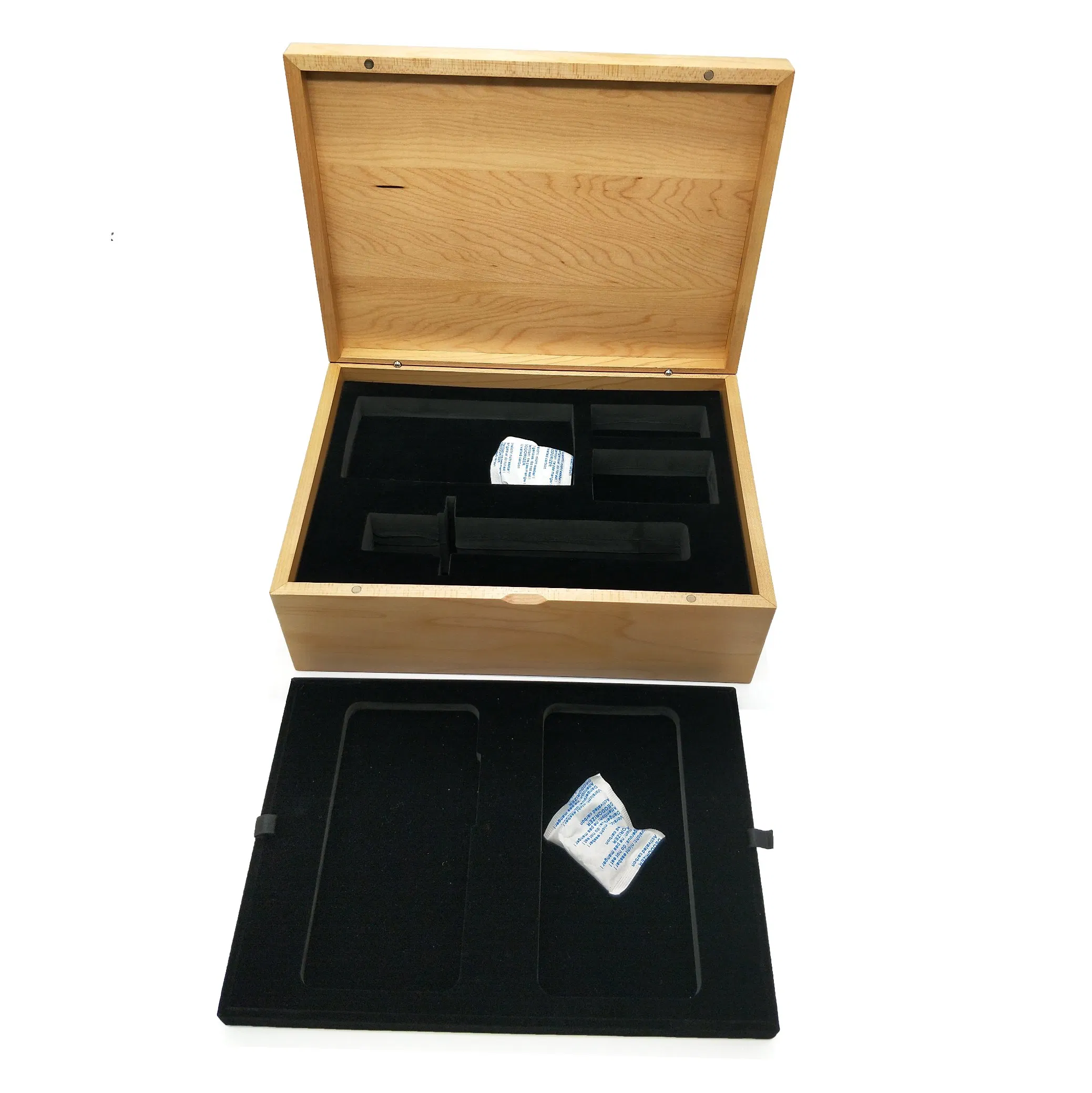 Natural Pine Solid Wood Lte Mobile Phone Packaging Gift Box