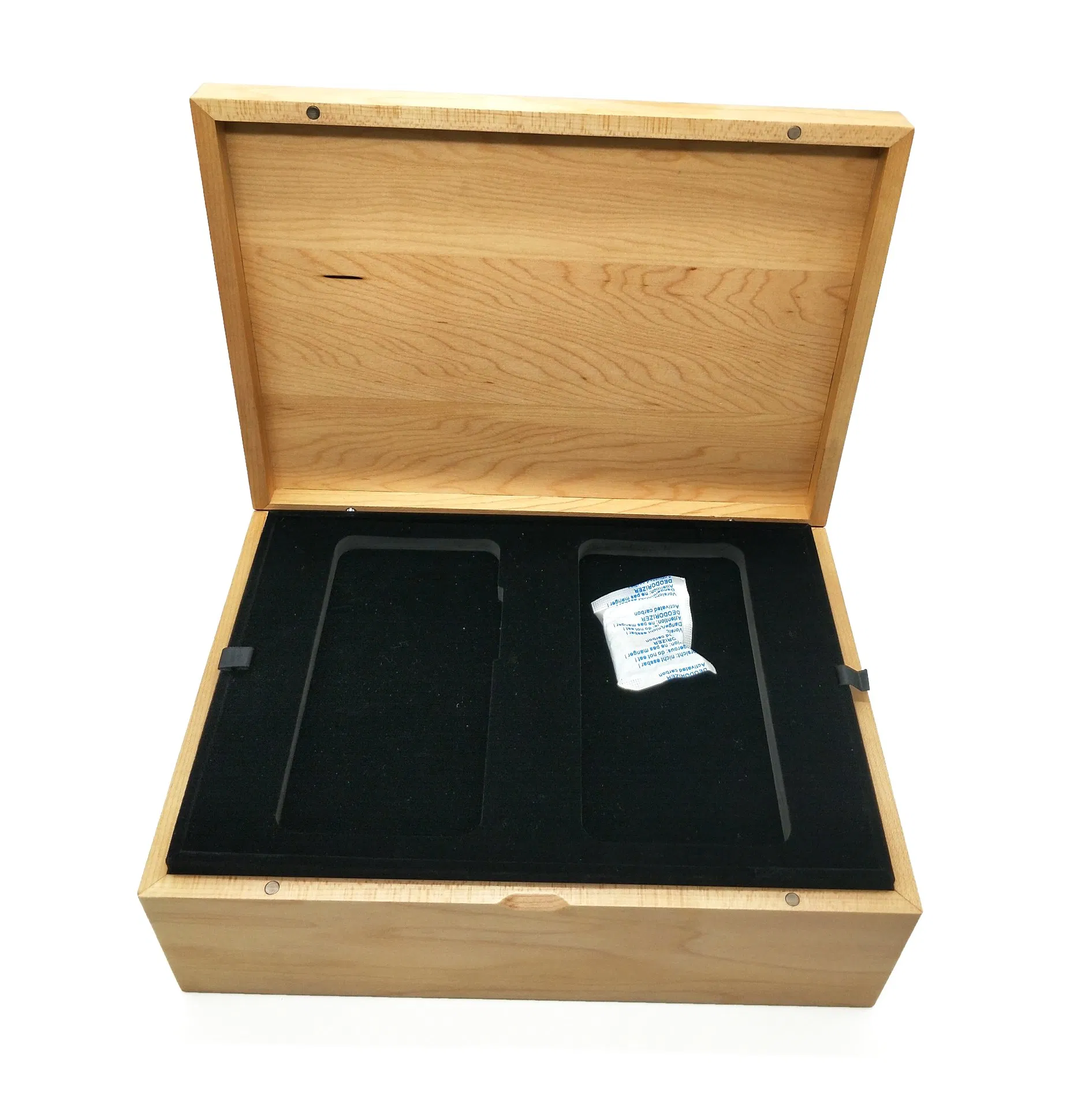 Natural Pine Solid Wood Lte Mobile Phone Packaging Gift Box
