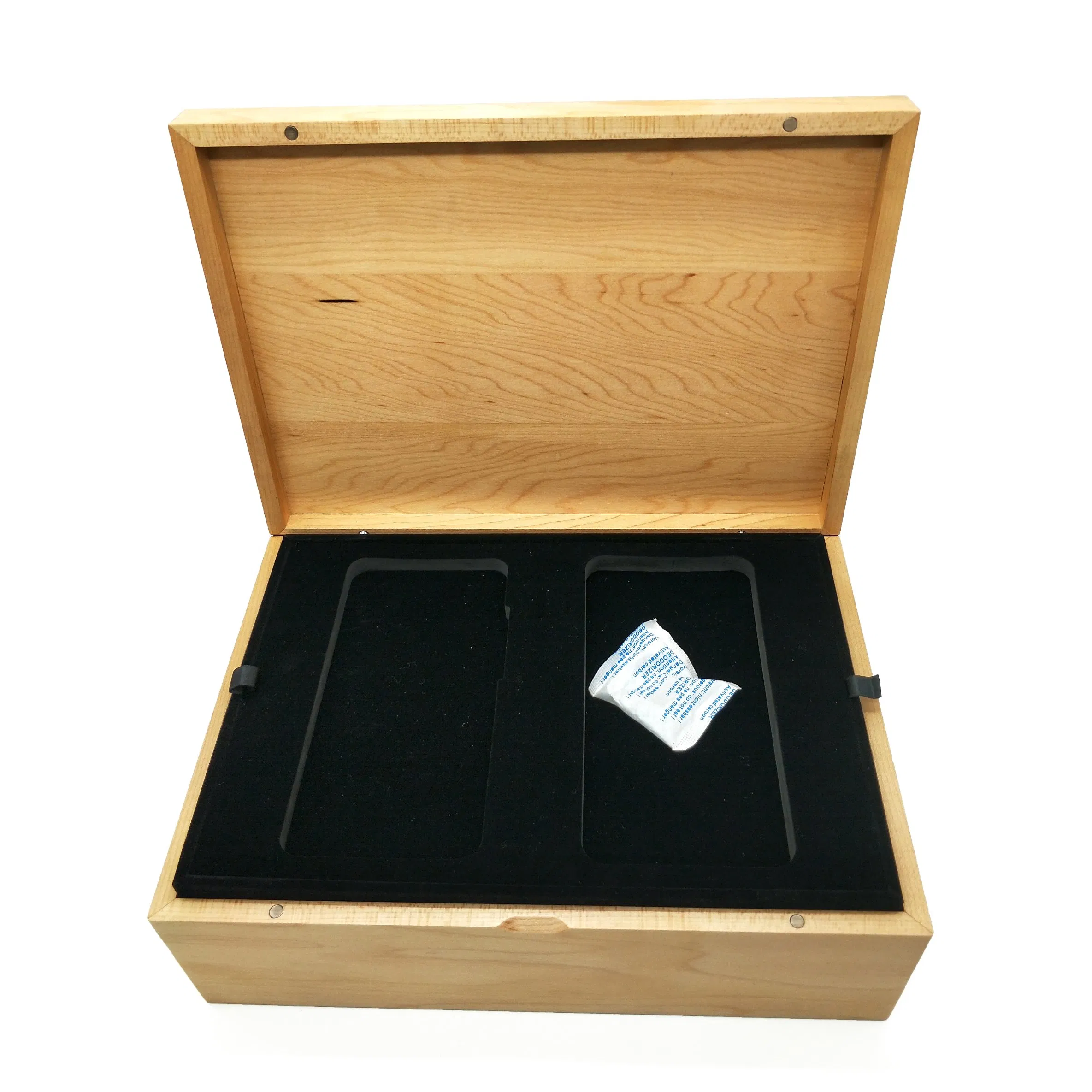 Natural Pine Solid Wood Lte Mobile Phone Packaging Gift Box