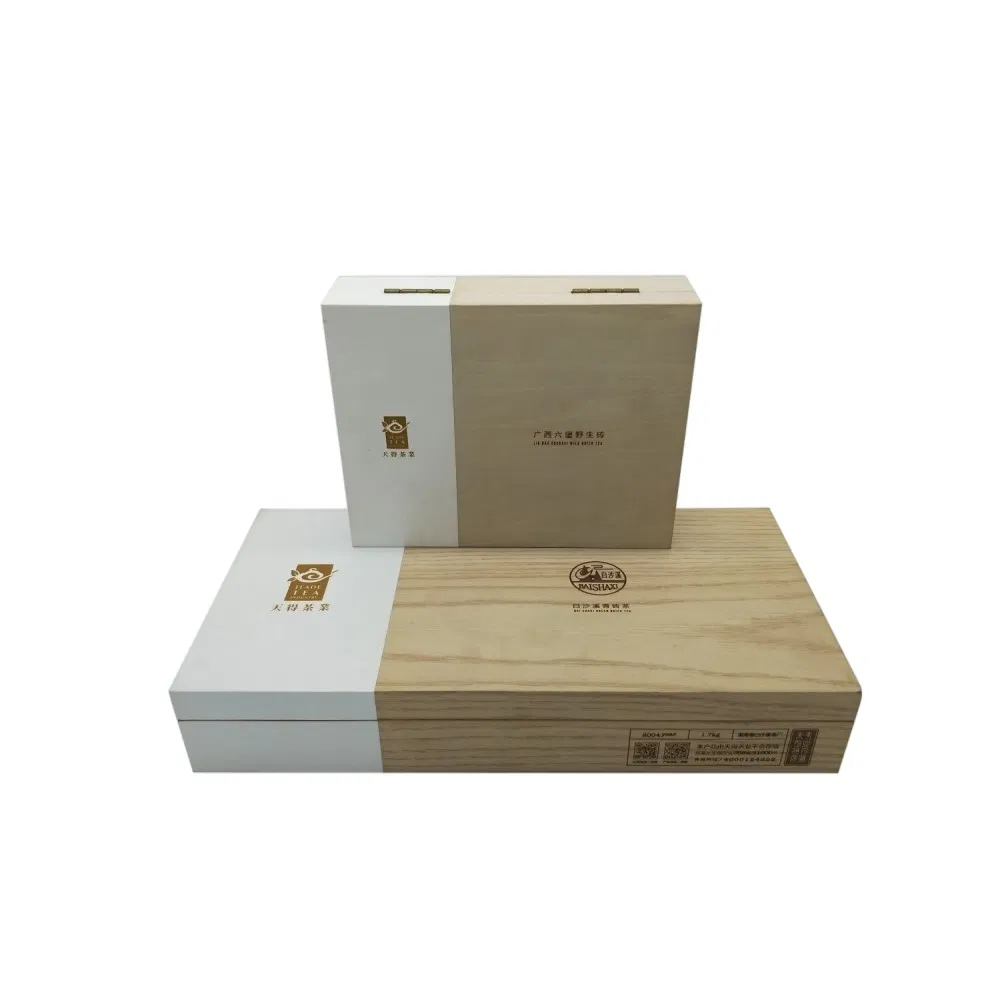 New Style Wooden/MDF Tea Gift Packaging Boxes High End Tea Box