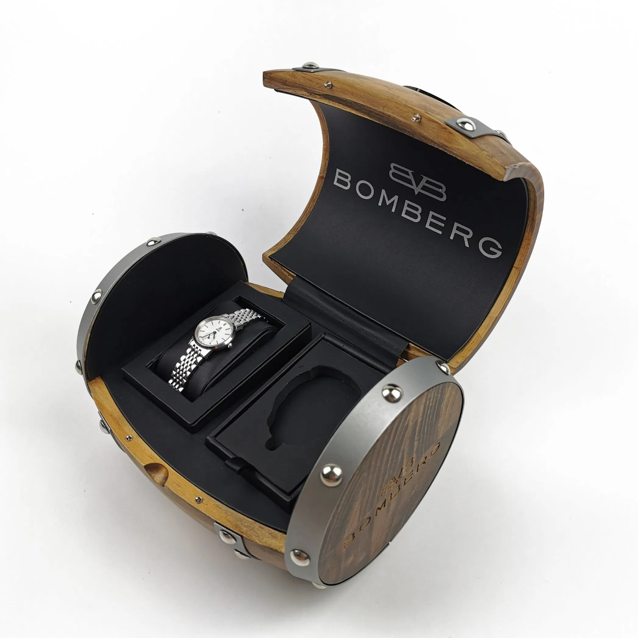 OEM Creative Design Rectangle Wooden Packaging Boxes Watch Box for Gift