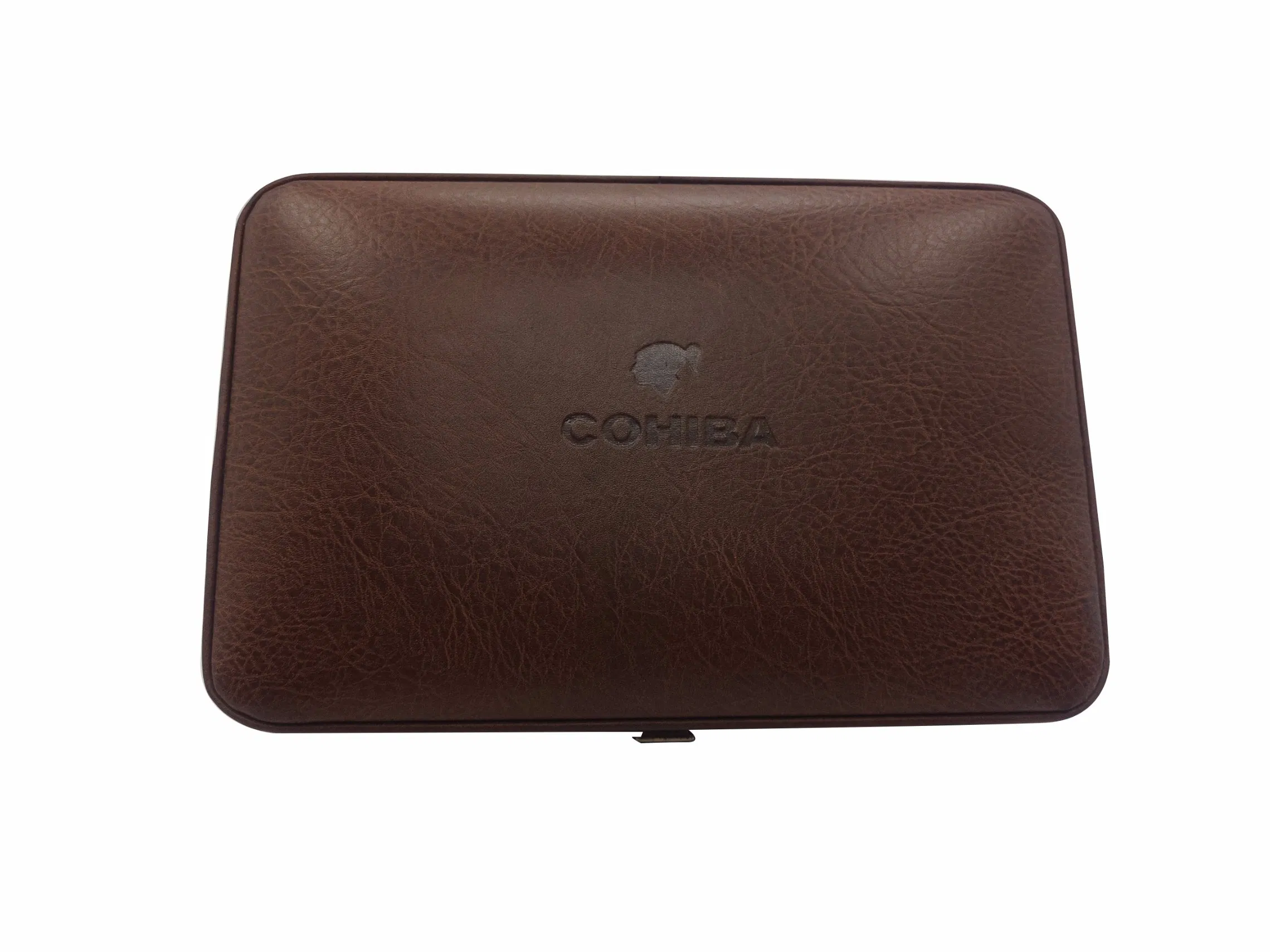 OEM High End Design PU Leather Cigar Gift Packaging Box for Storage