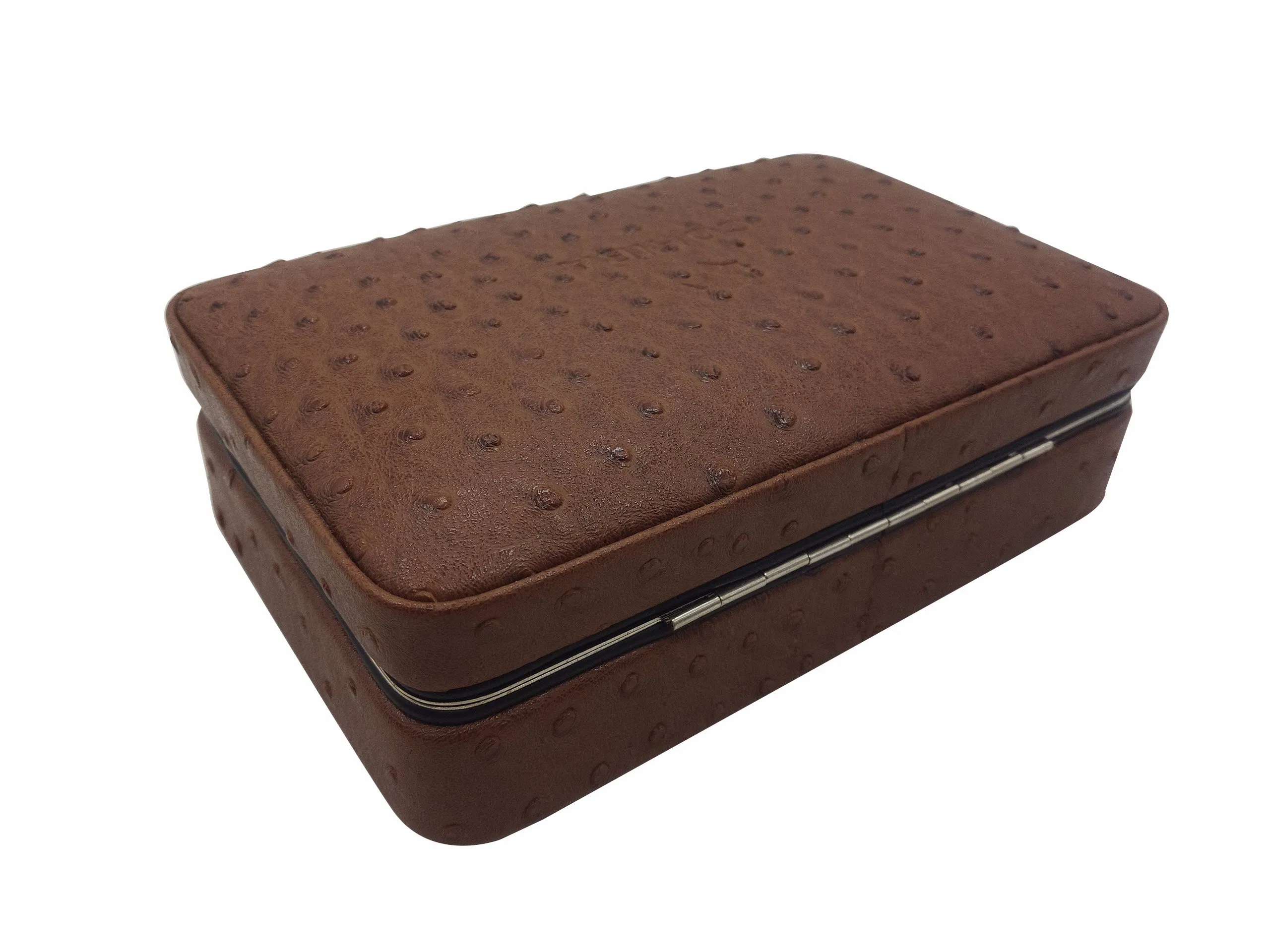 OEM High End Design PU Leather Cigar Gift Packaging Box for Storage
