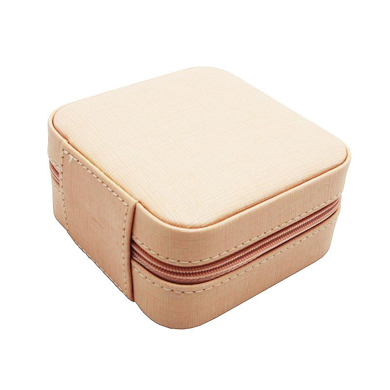 Custom Black and White Red PU Leather Jewelry Gift Packaging Box