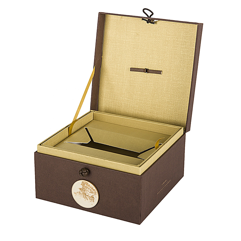 Custom Design Luxury Cardboard Paper Packaging Gift Box for Candy Cake